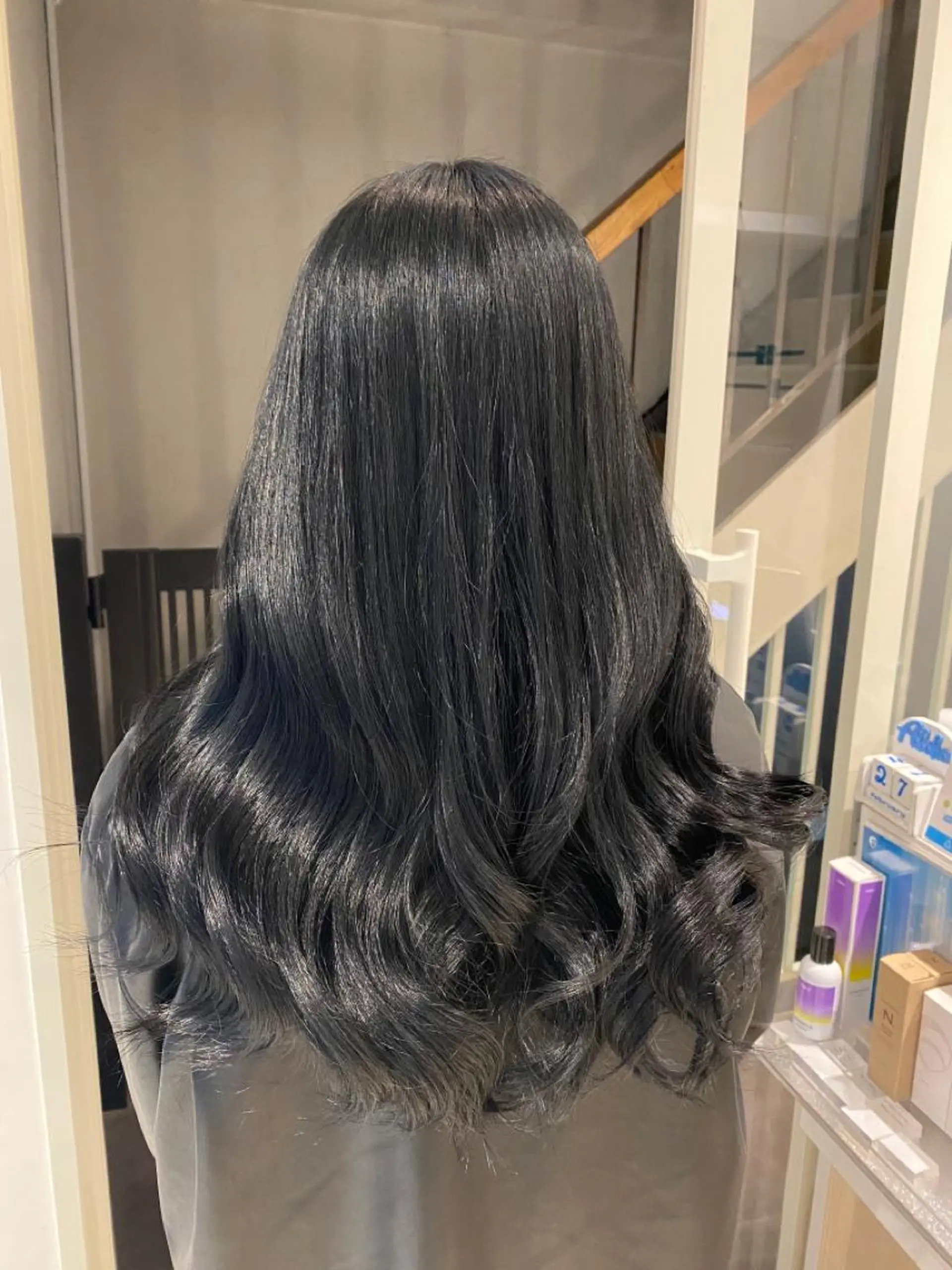 ロング カラー 🌈評価No.1🌈 艶髪カラー❌エクステのヘアスタイル