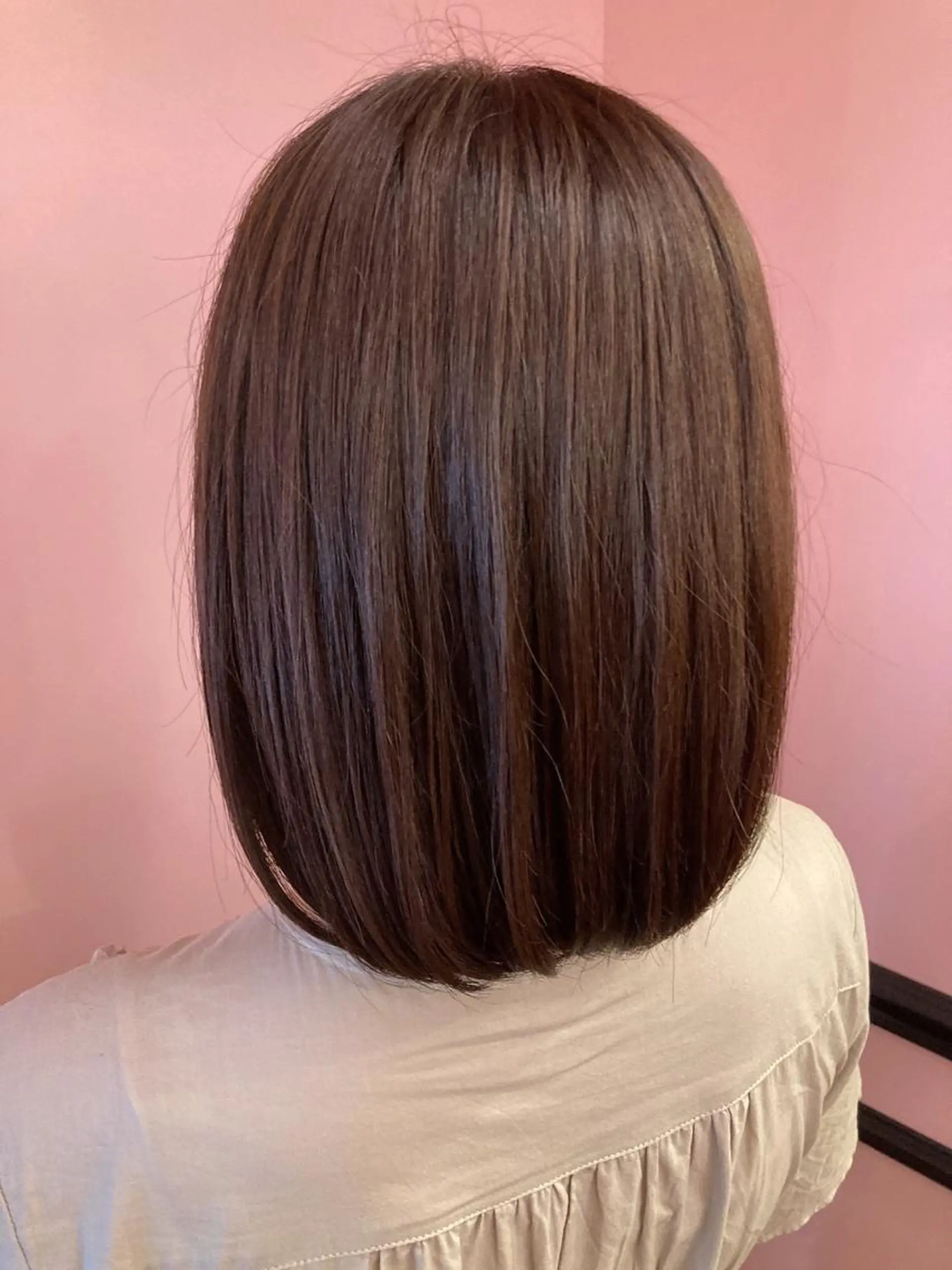 ショート カラー ブラウンカラー ボブ カット ヘアカラー トリートメント ✨髪質改善縮毛矯正✨ 宇田川修平のエステ・リラクイメージ