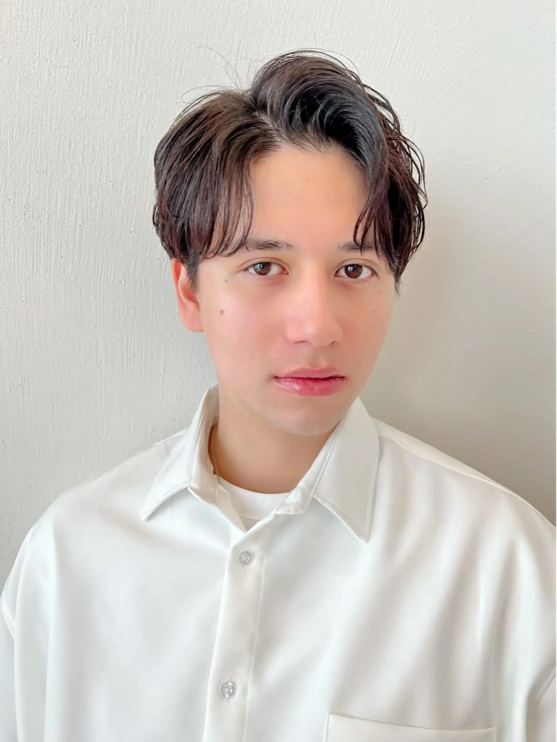 ショート パーマ メンズ カット トリートメント ヘアセット 韓国レイヤー🇰🇷 韓国研修◎渋谷カイトのヘアスタイル