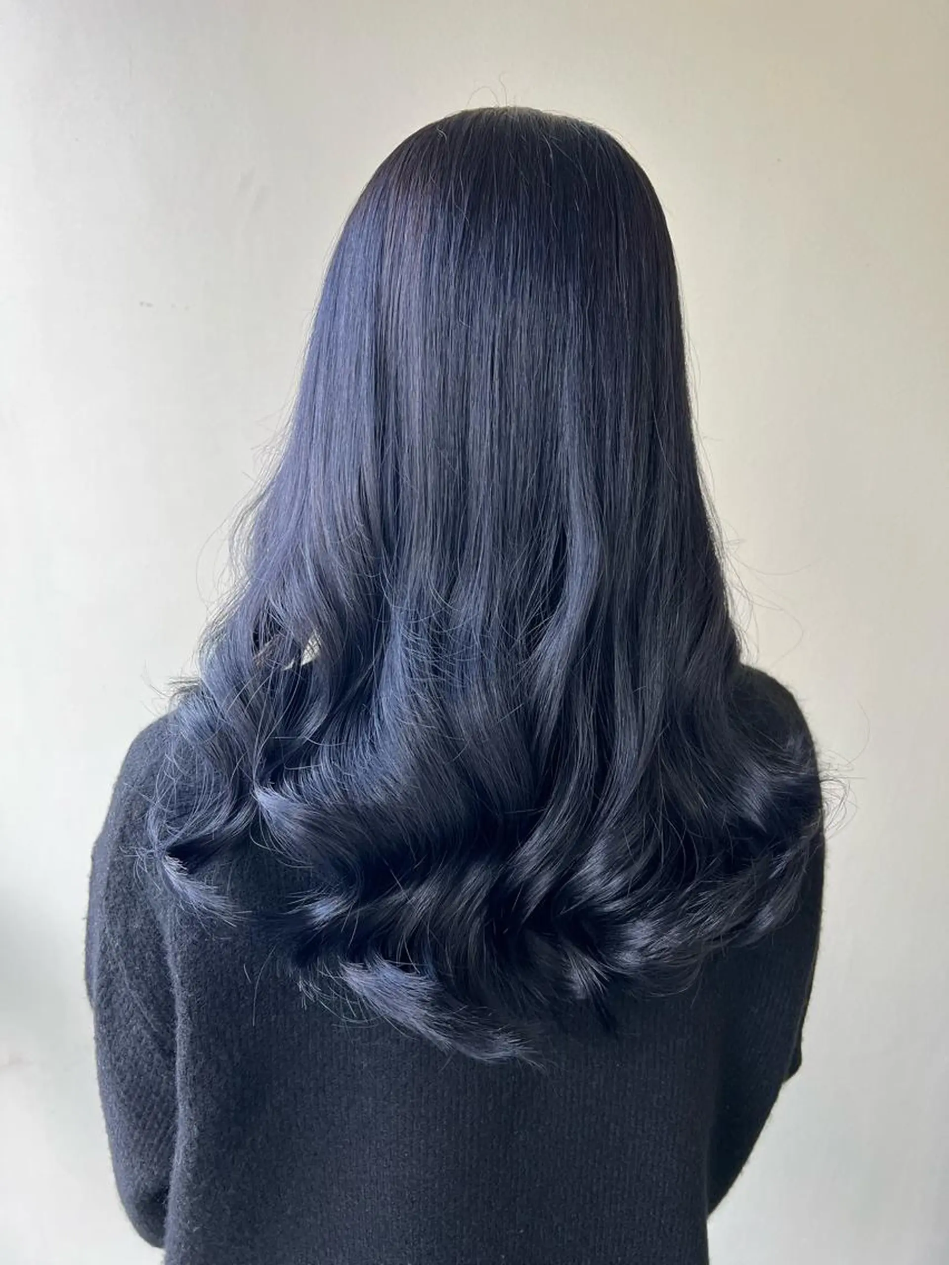 ロング ヨシンモリ カット ヘアカラー トリートメント 韓国ヘア🇰🇷 SAYAのヘアスタイル