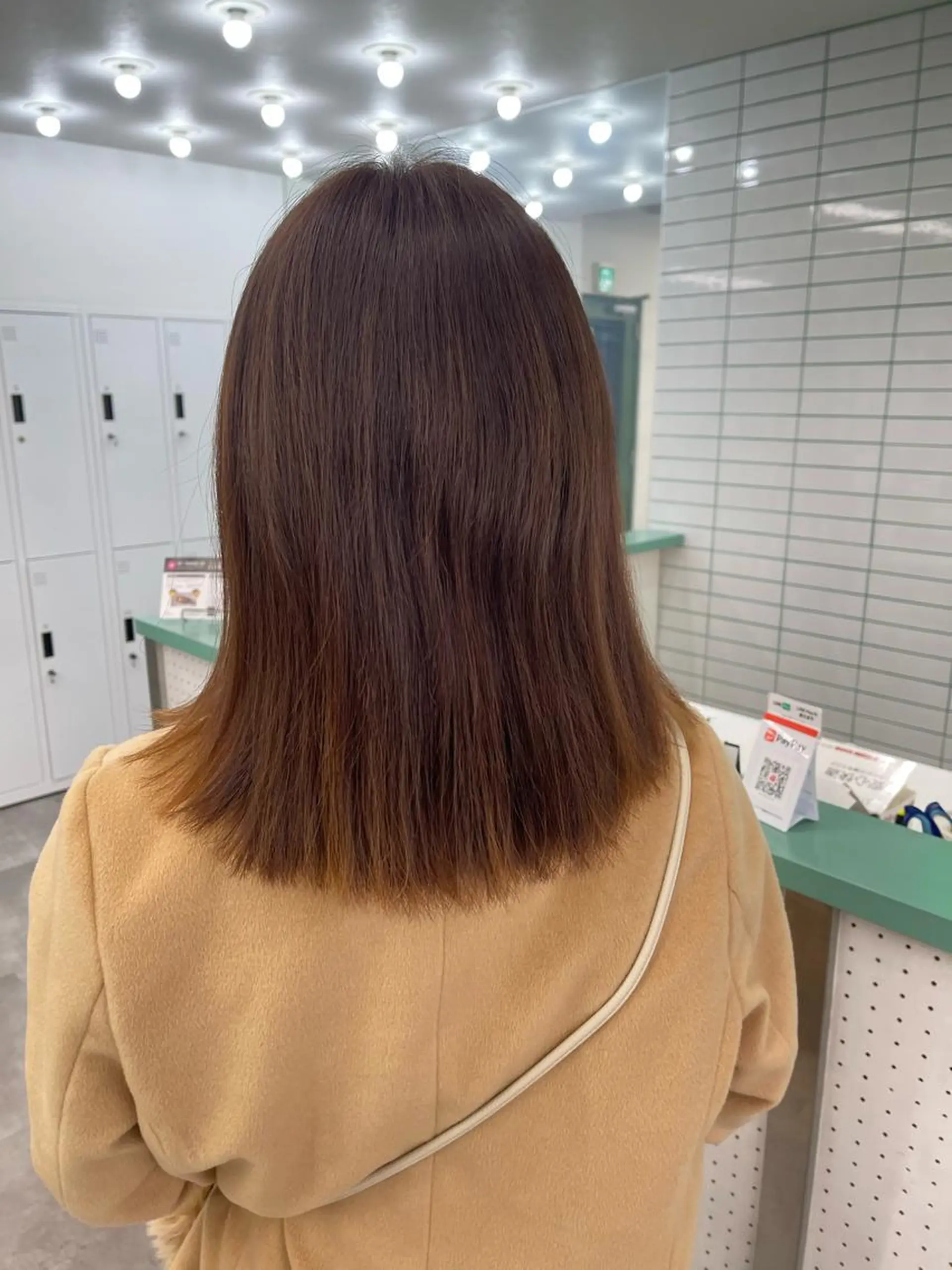 ミディアム カラー ベージュカラー ブラウンカラー 🌿新木 彩加🌿のヘアスタイル