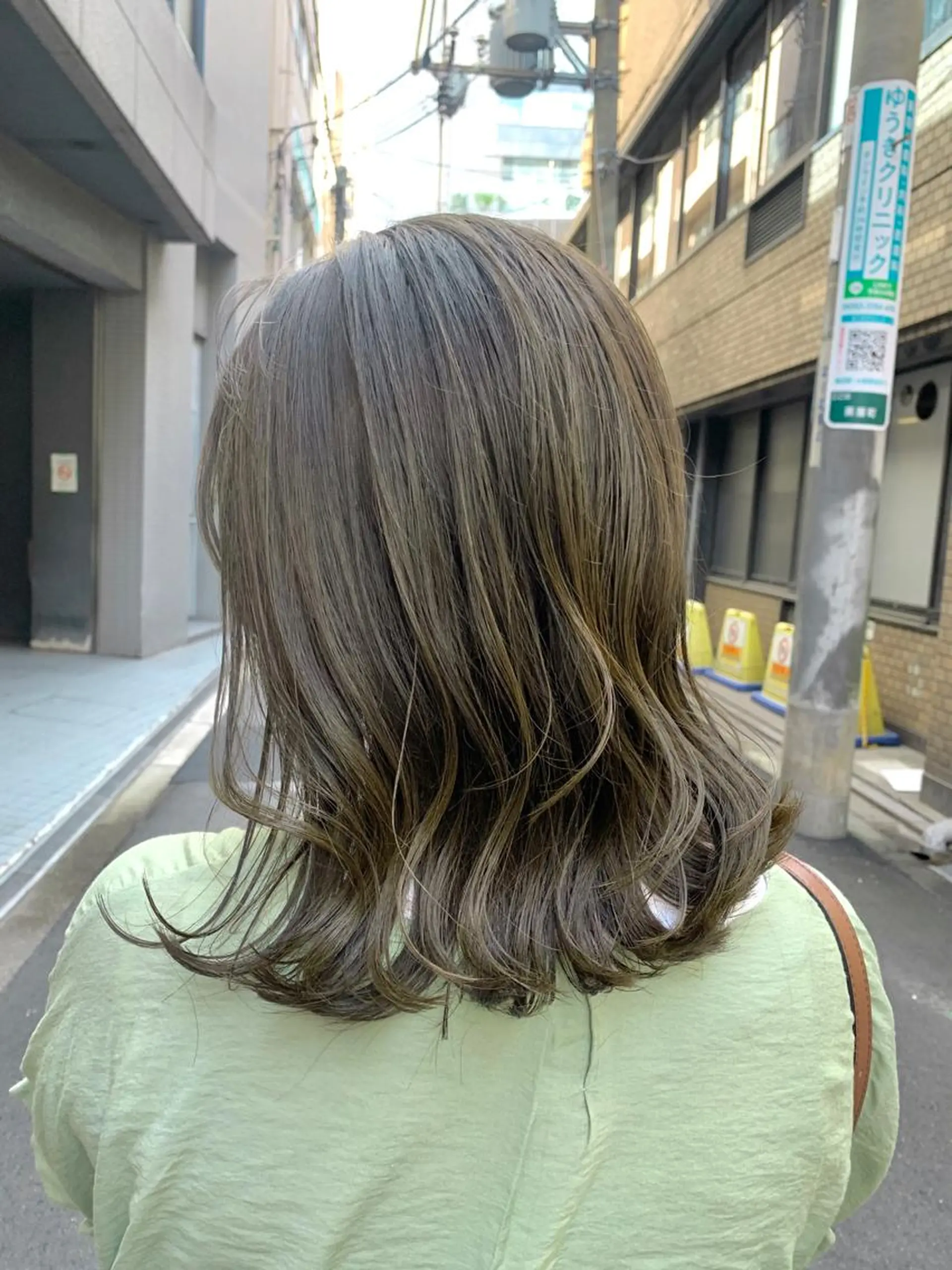 ミディアム カット ヘアカラー 酸性ストレート/ブリ ーチなし/中村 匠のヘアスタイル