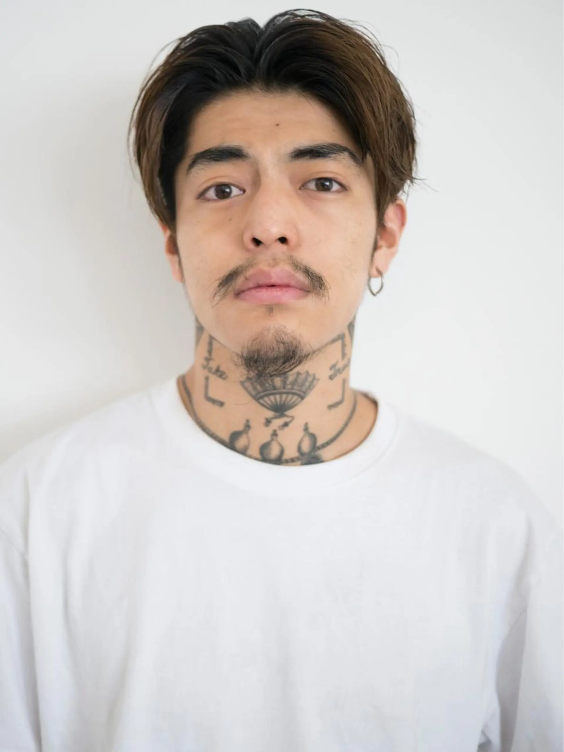 メンズ センターパート カット 渋谷メンズカット/ 工藤靖也のヘアスタイル