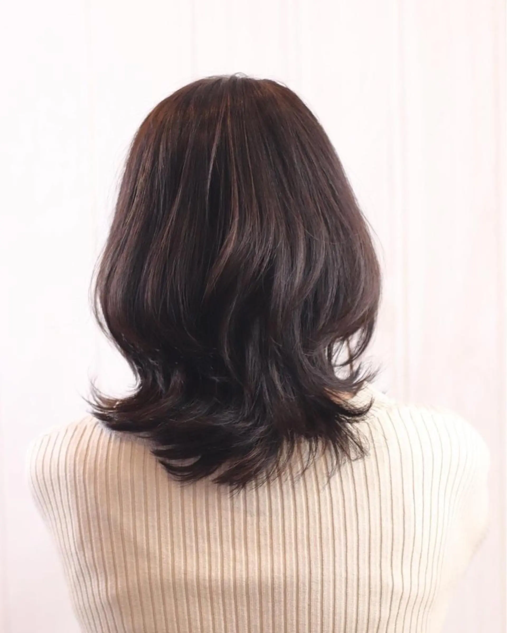 ミディアム REKO美容室所属・矢野 智子のヘアスタイル