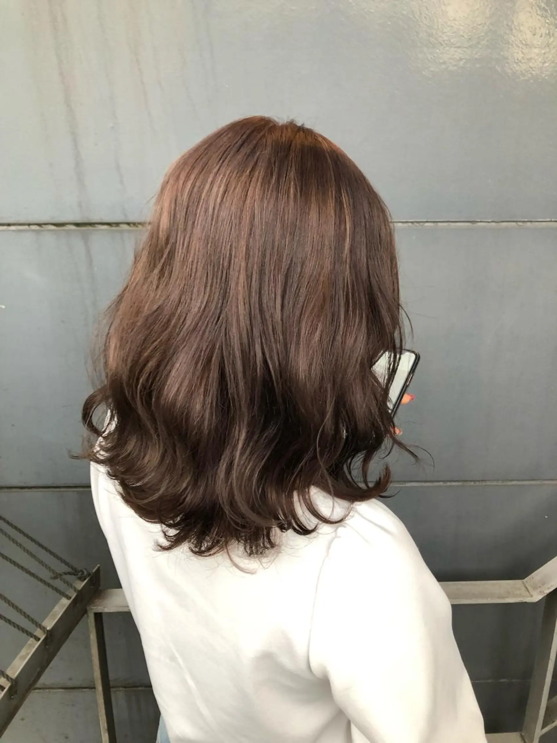 ミディアム カラー ブラウンカラー ミルクティーブラウン 女性リピ90%🍨 🩷佐藤みずきのヘアスタイル