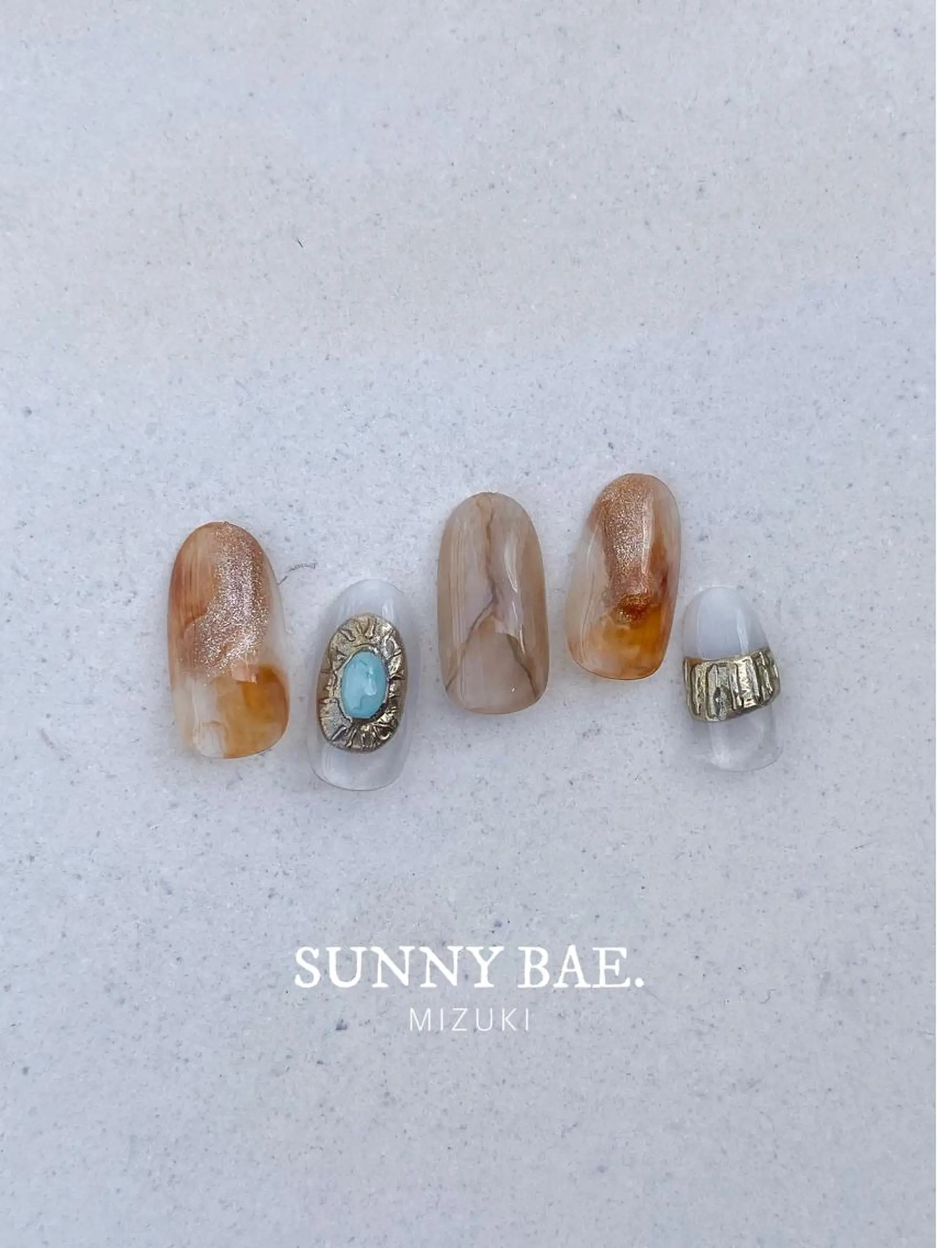 マツエク・マツパ ハンドネイル SUNNY BAE. 🌼MIZUKIのネイルデザイン