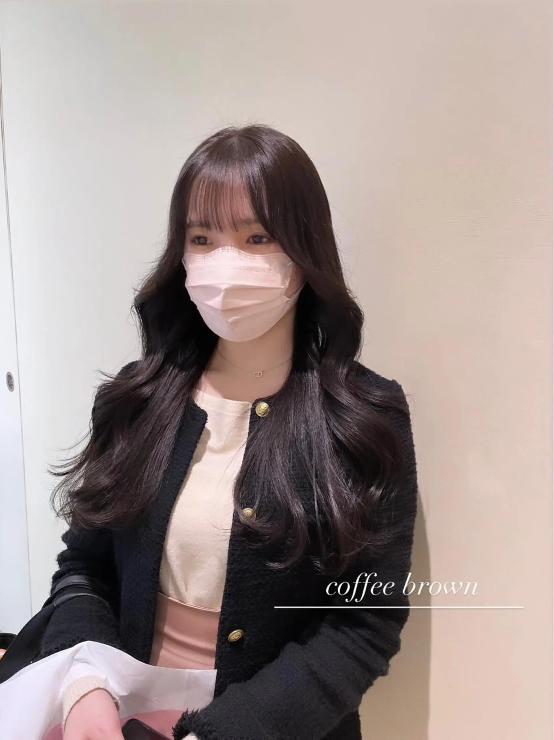 セミロング カラー ヘアアレンジ Ella所属・nana【艶髪】/ レイヤー/縮毛矯正のヘアスタイル