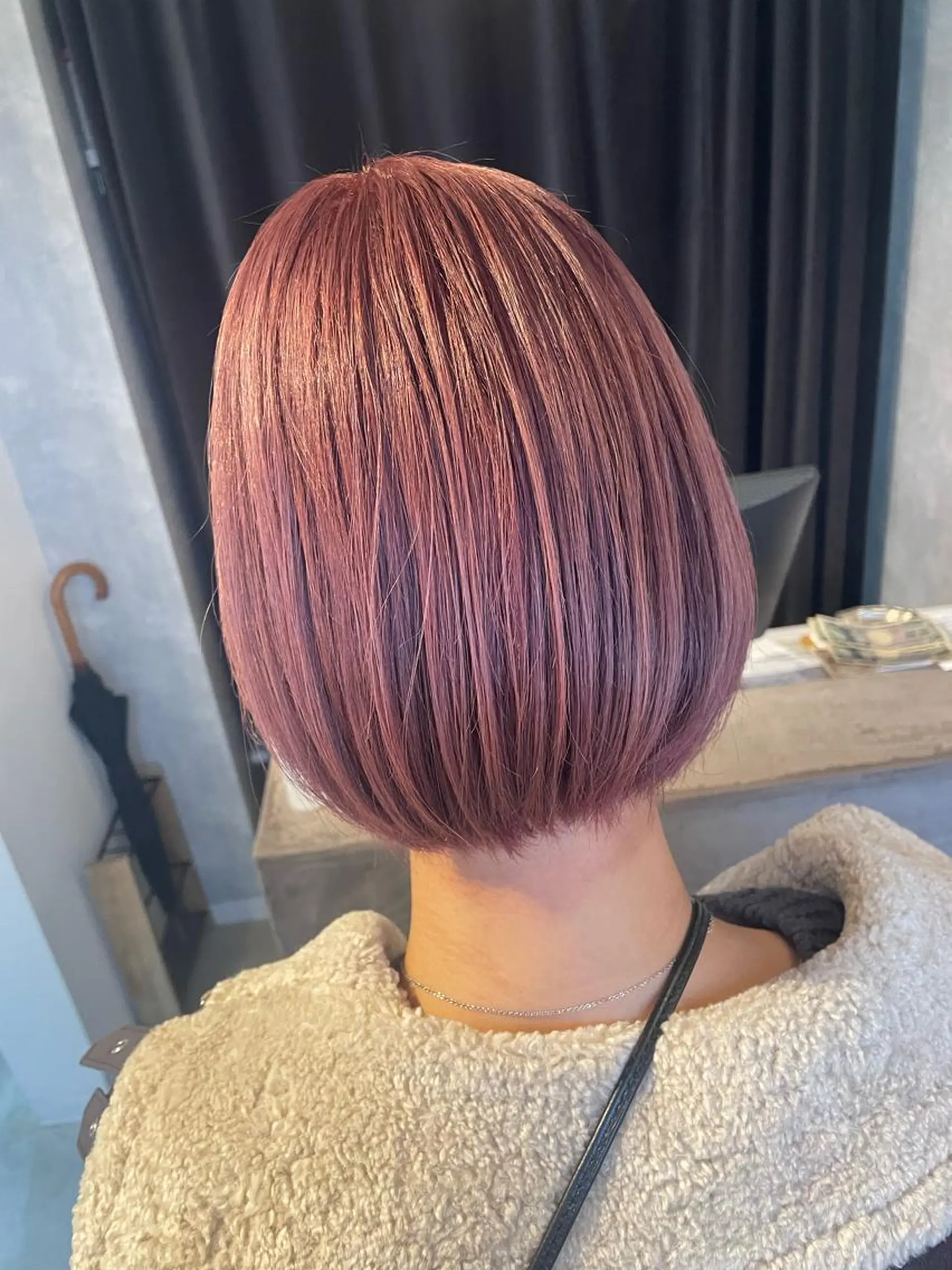 カラー カシス Matsubara asuka  ☪︎のヘアスタイル