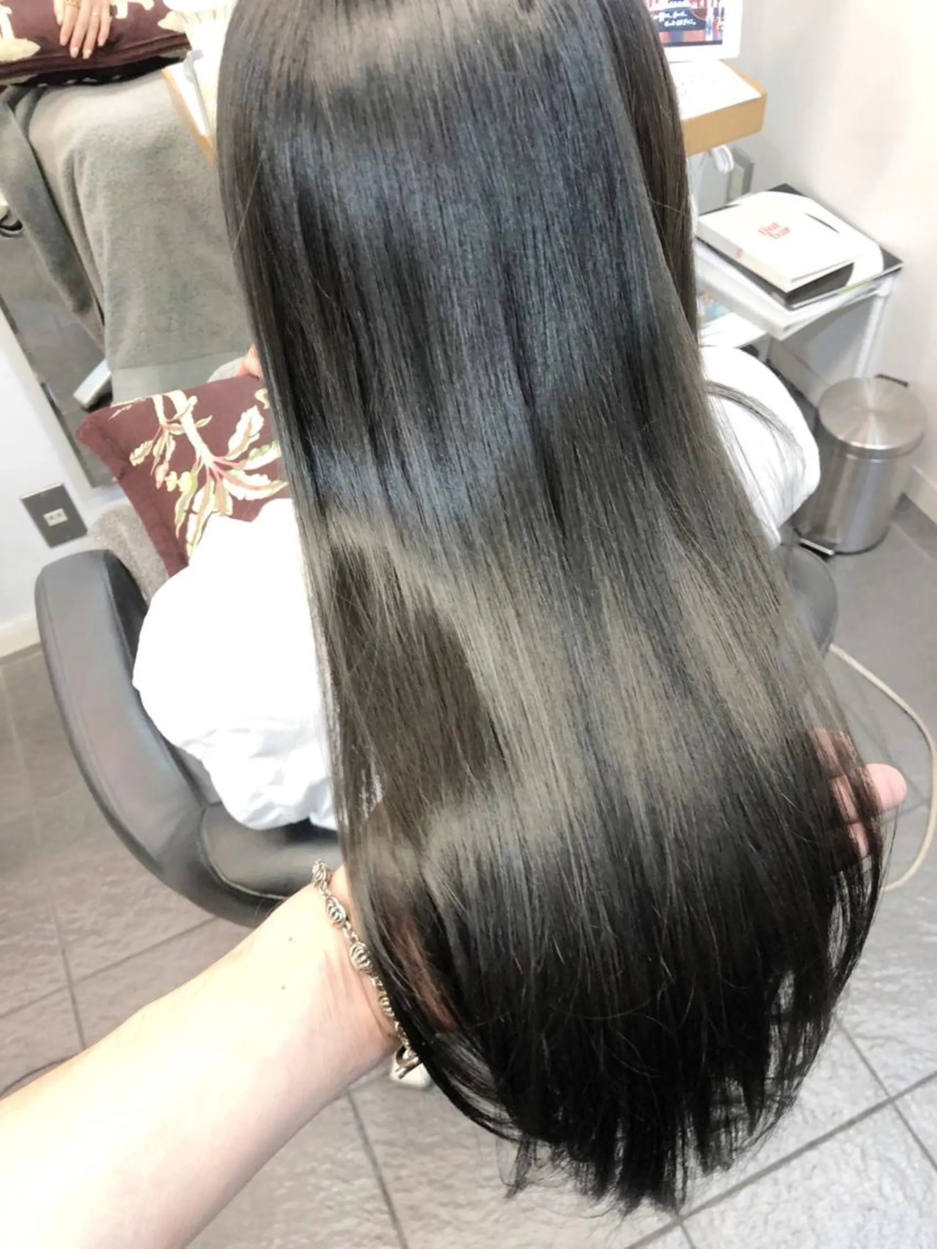 カラー カット ヘアカラー トリートメント ヘッドスパ グレージュ/髪質改善 Yamato.hのヘアスタイル