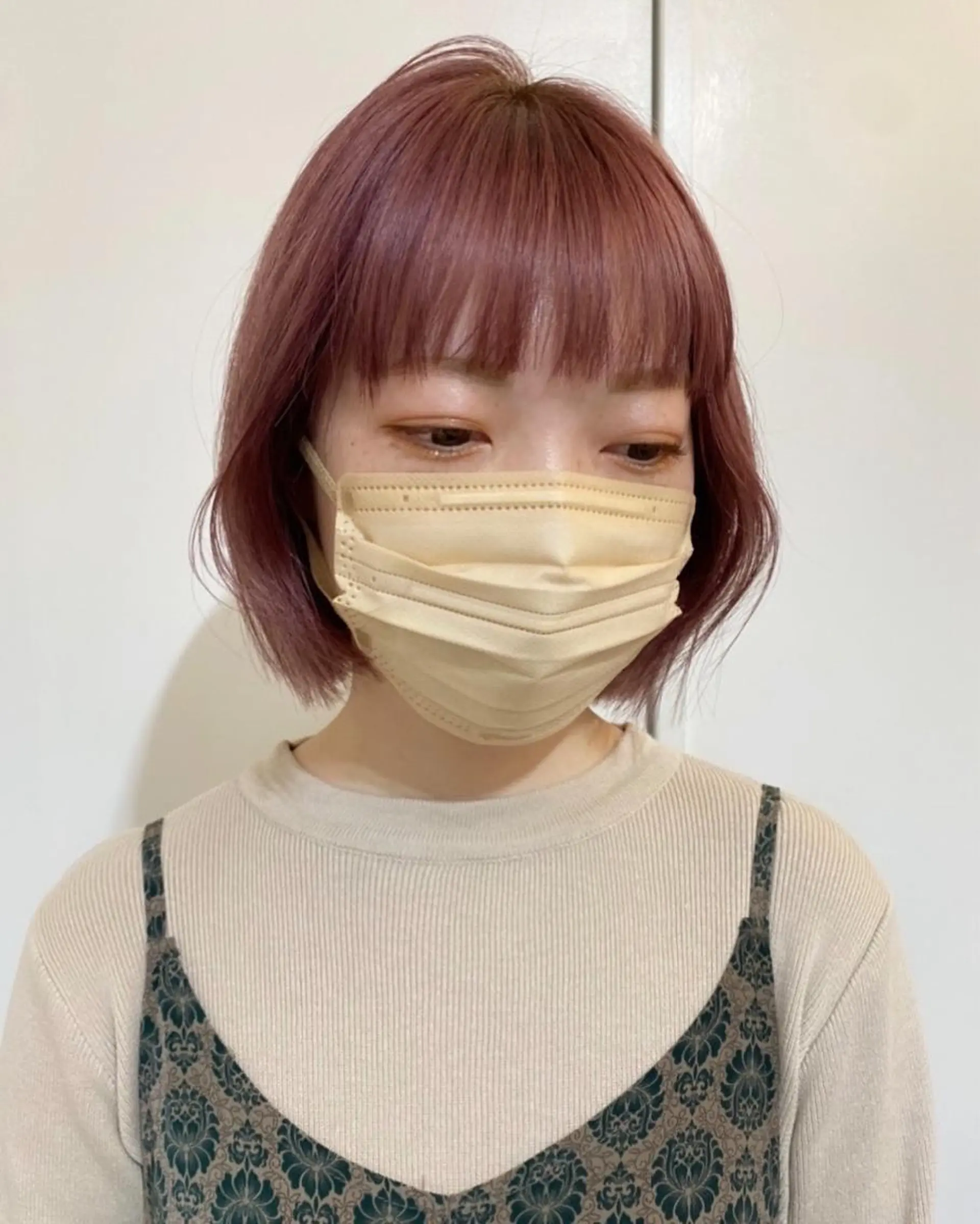 ミディアム ୨୧柔らかいカラー nozomi ୨୧のヘアスタイル