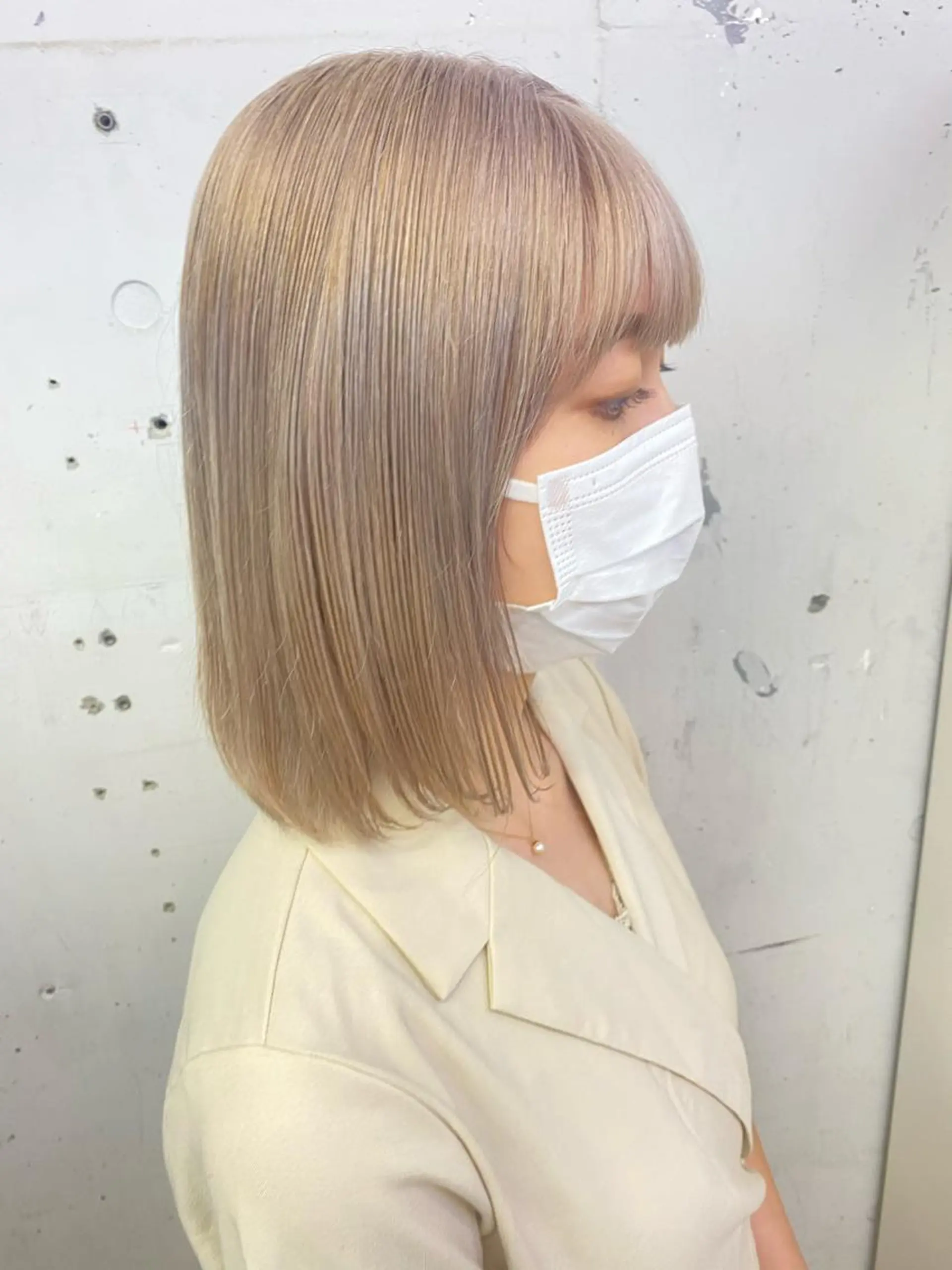 ミディアム カラー 💗💗韓国レイヤー yu-ki💗💗のヘアスタイル