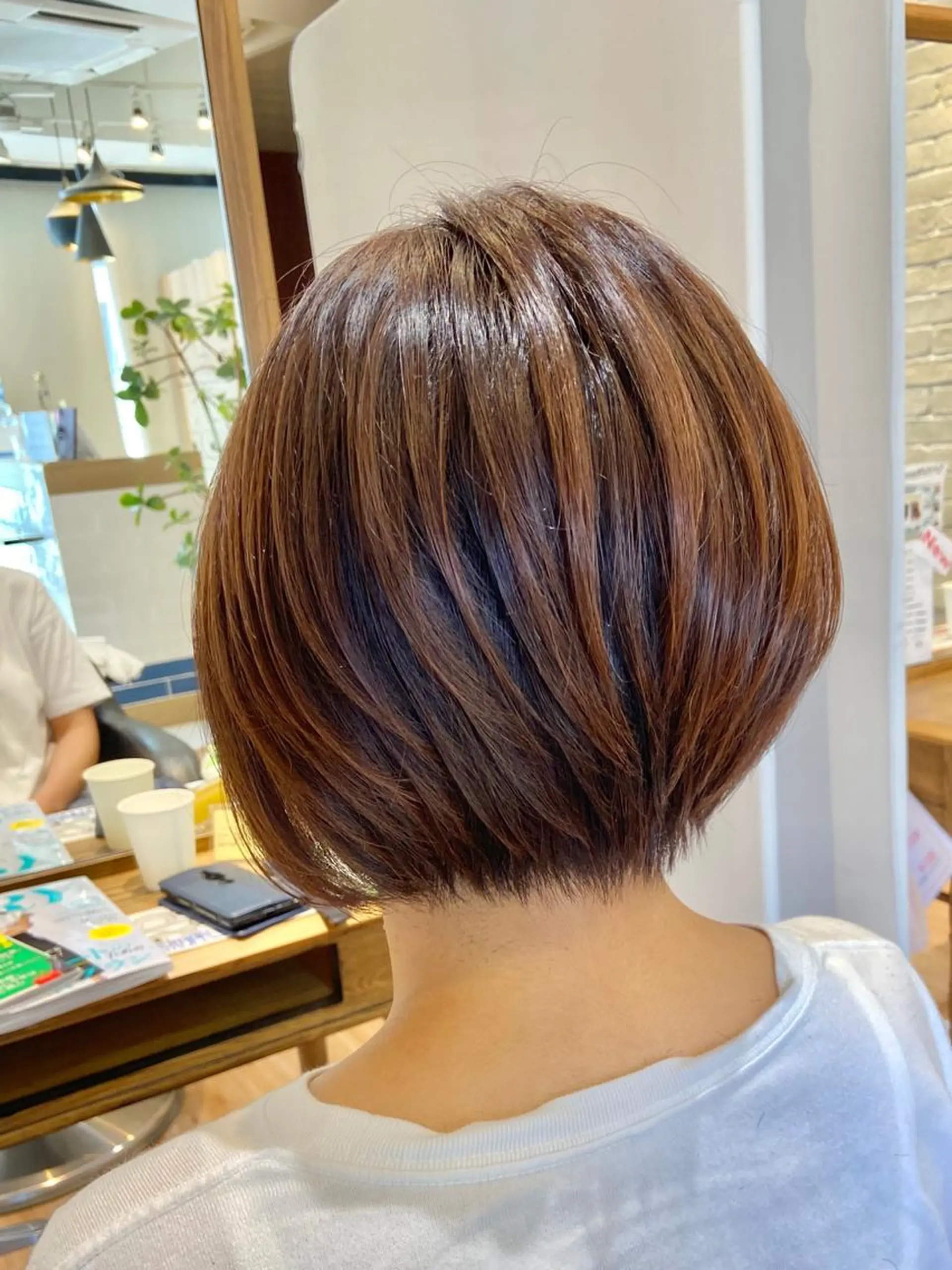 ショート カラー カット 再現性◎✨艶髪🔆 川﨑友稀のヘアスタイル