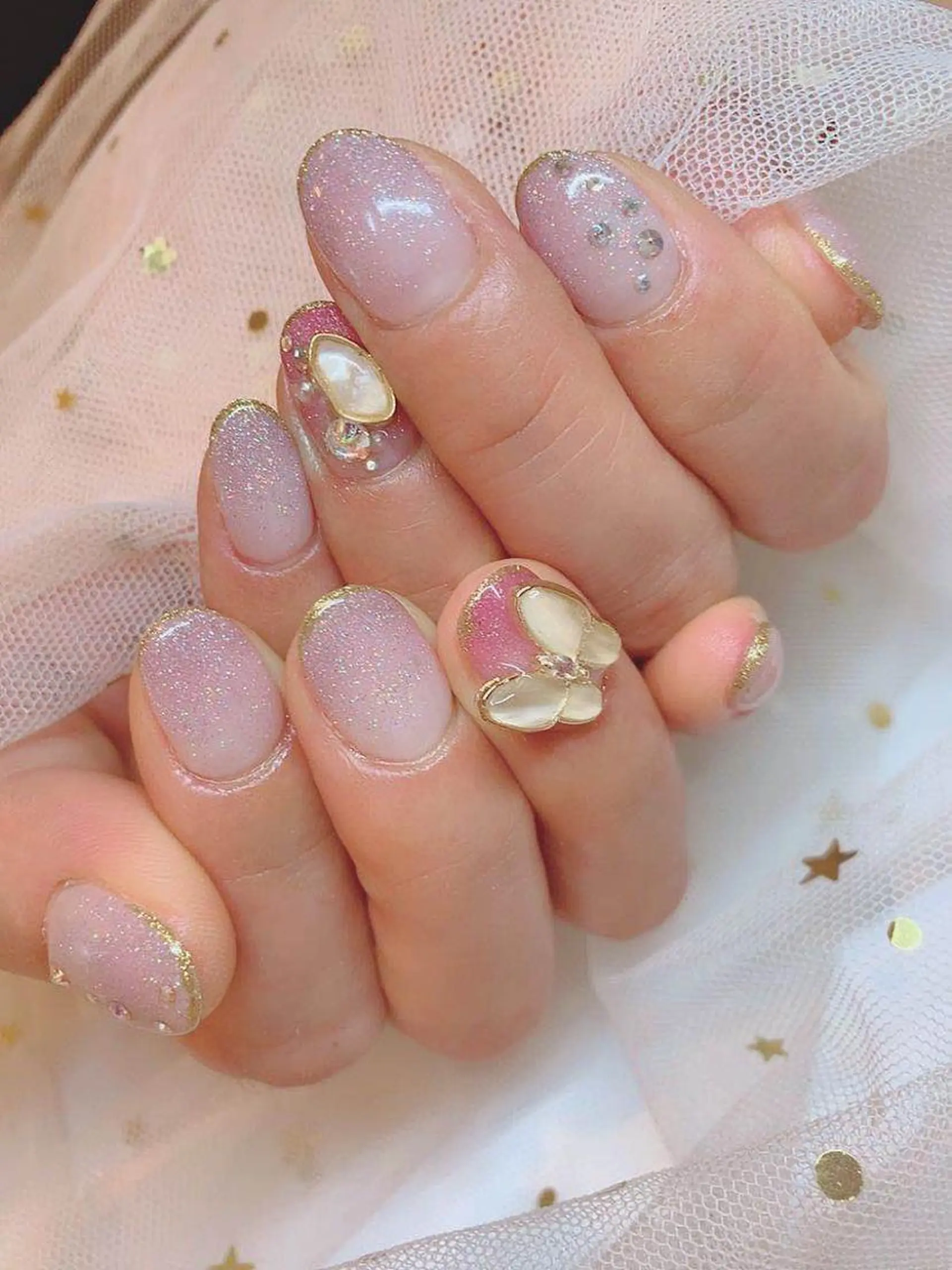 ネイル 長さだし専門店 M2　rikaのネイルデザイン