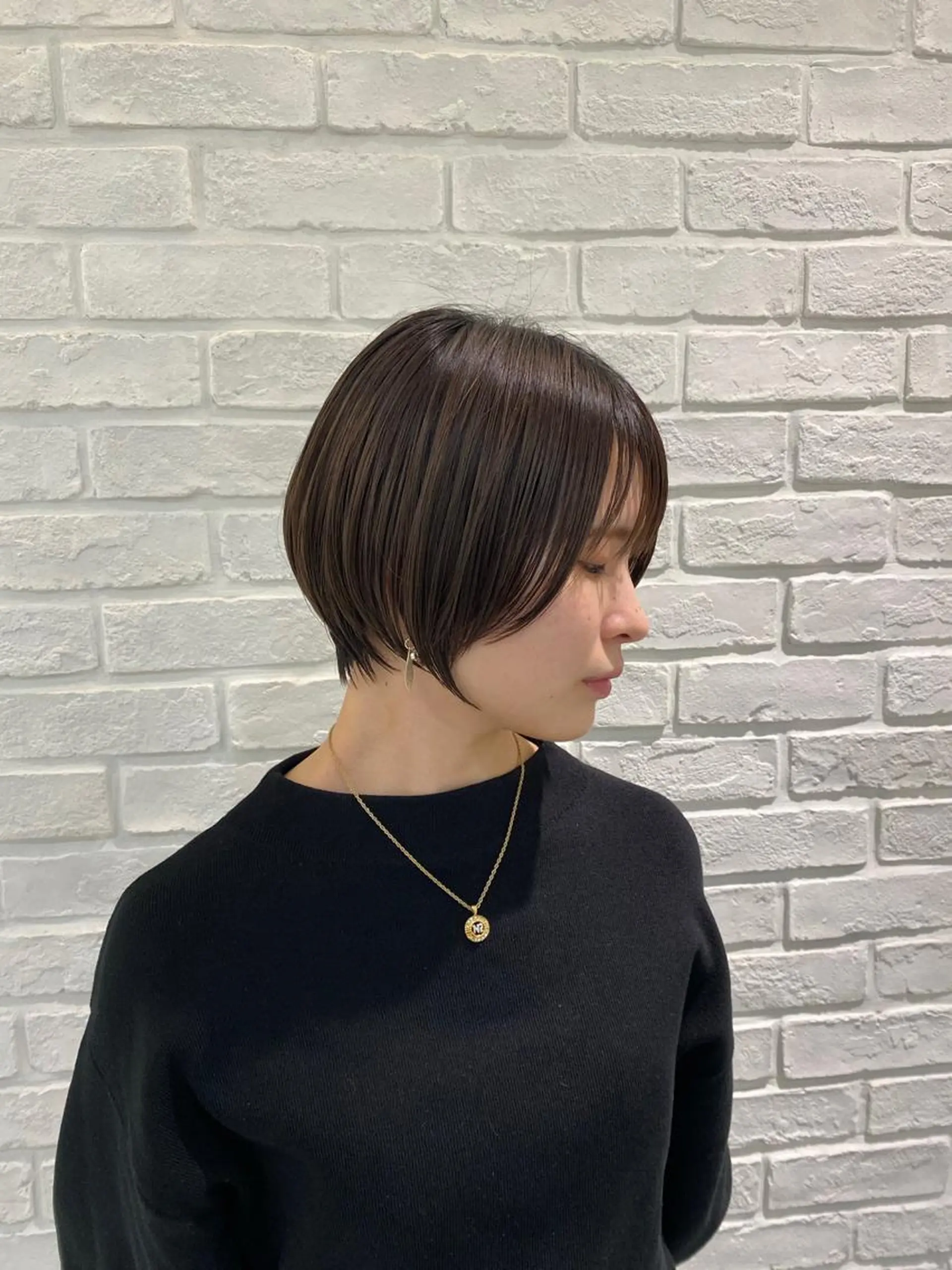 ショート カラー ショートボブ ハンサムショート アクアカラー ハイライトカラー ボブ カット トリートメント 🎗美髪艶髪🫧髪質 改善特化🥇菊地のヘアスタイル