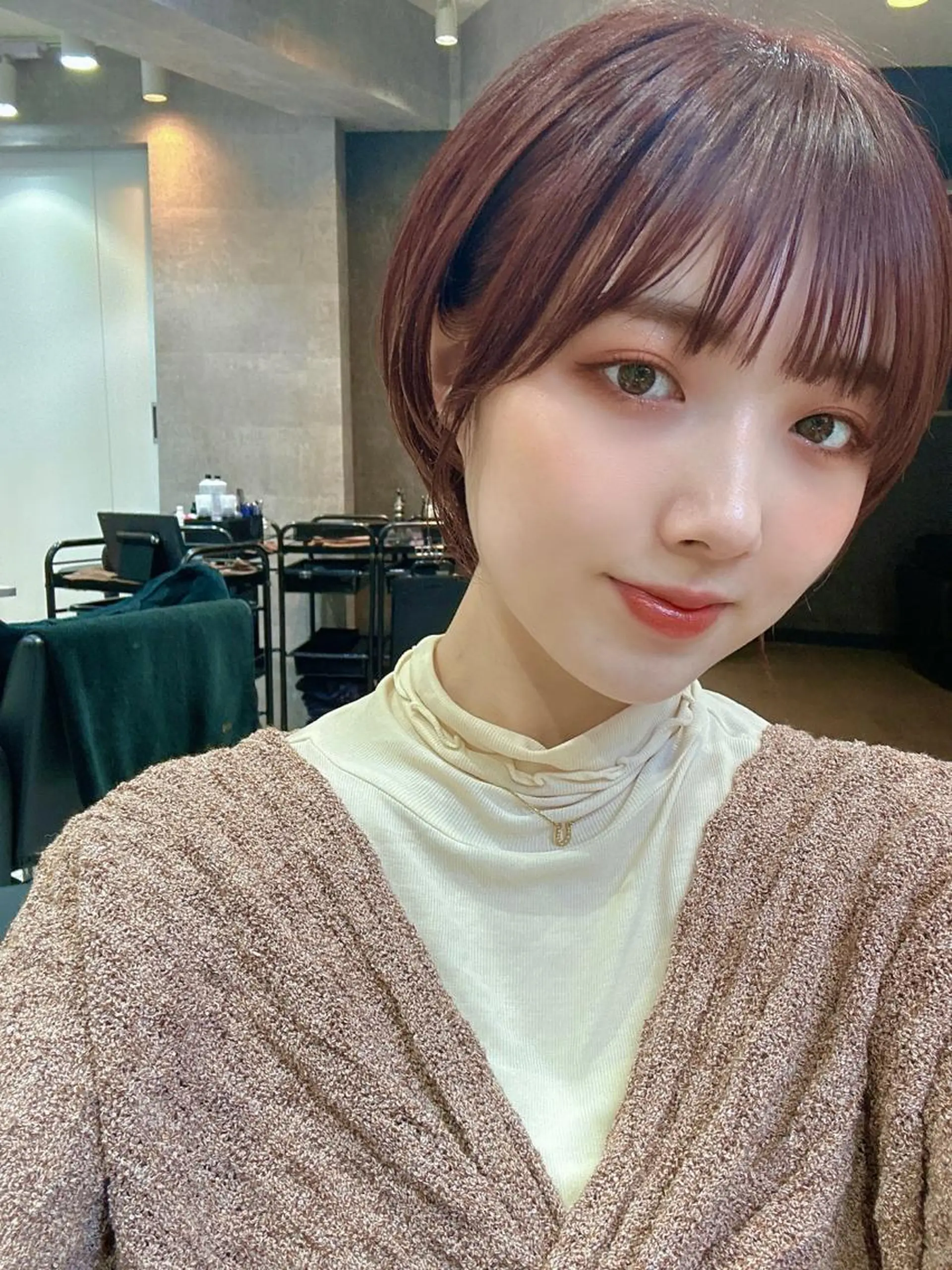 ショート カラー 女性が憧れる ショート/角田愛和のヘアスタイル