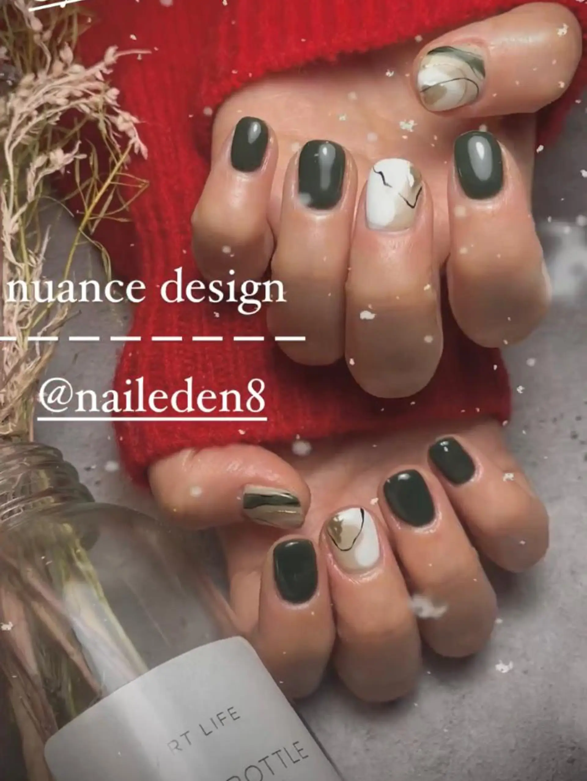 ネイル 持ち込み ハンドネイル ハンドケア Eden　private nail saron所属・Eden ♾️のネイルデザイン