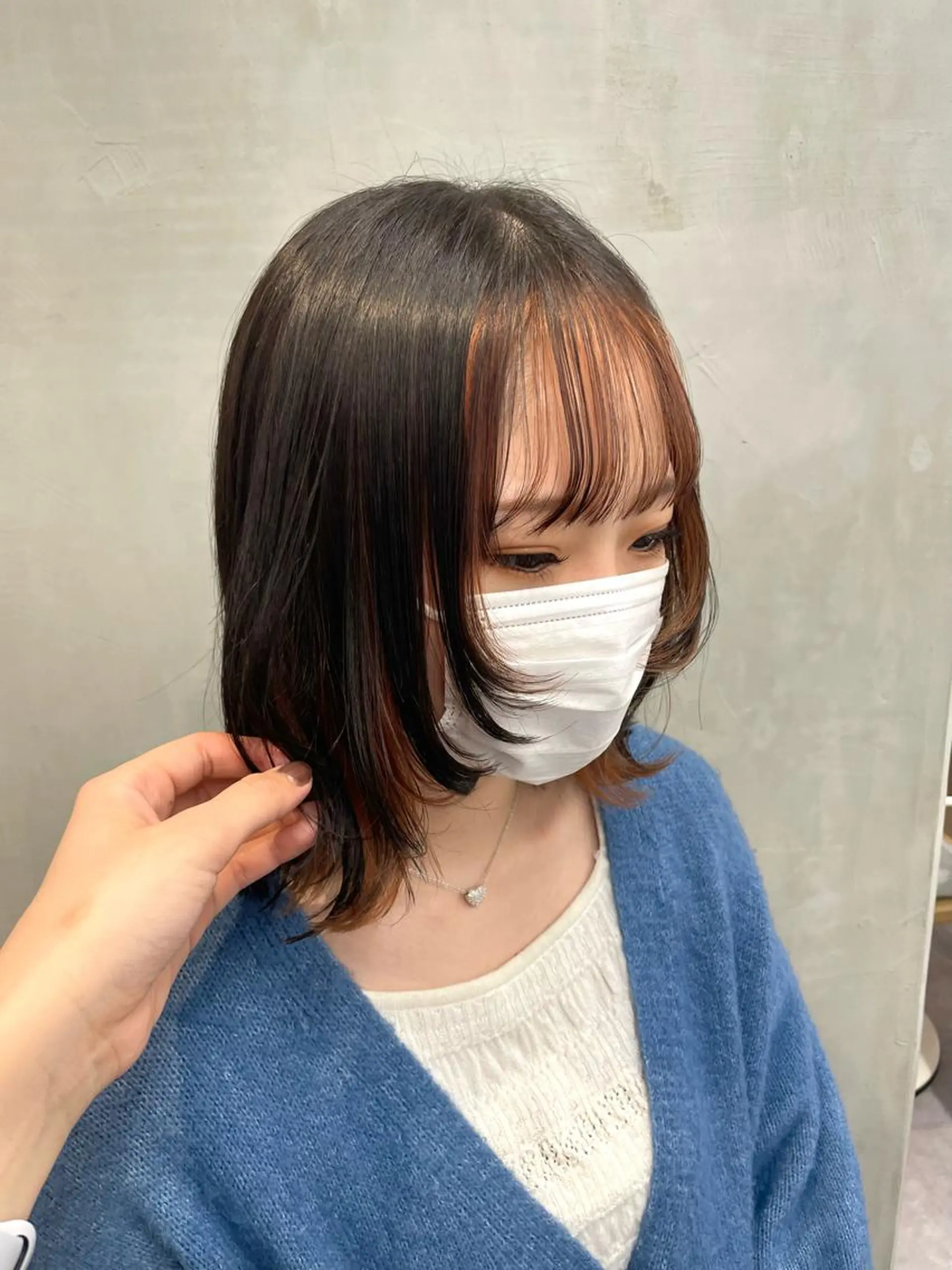 ミディアム カラー 縮毛矯正 トリートメント 髪質改善🌱 高橋みなみのヘアスタイル