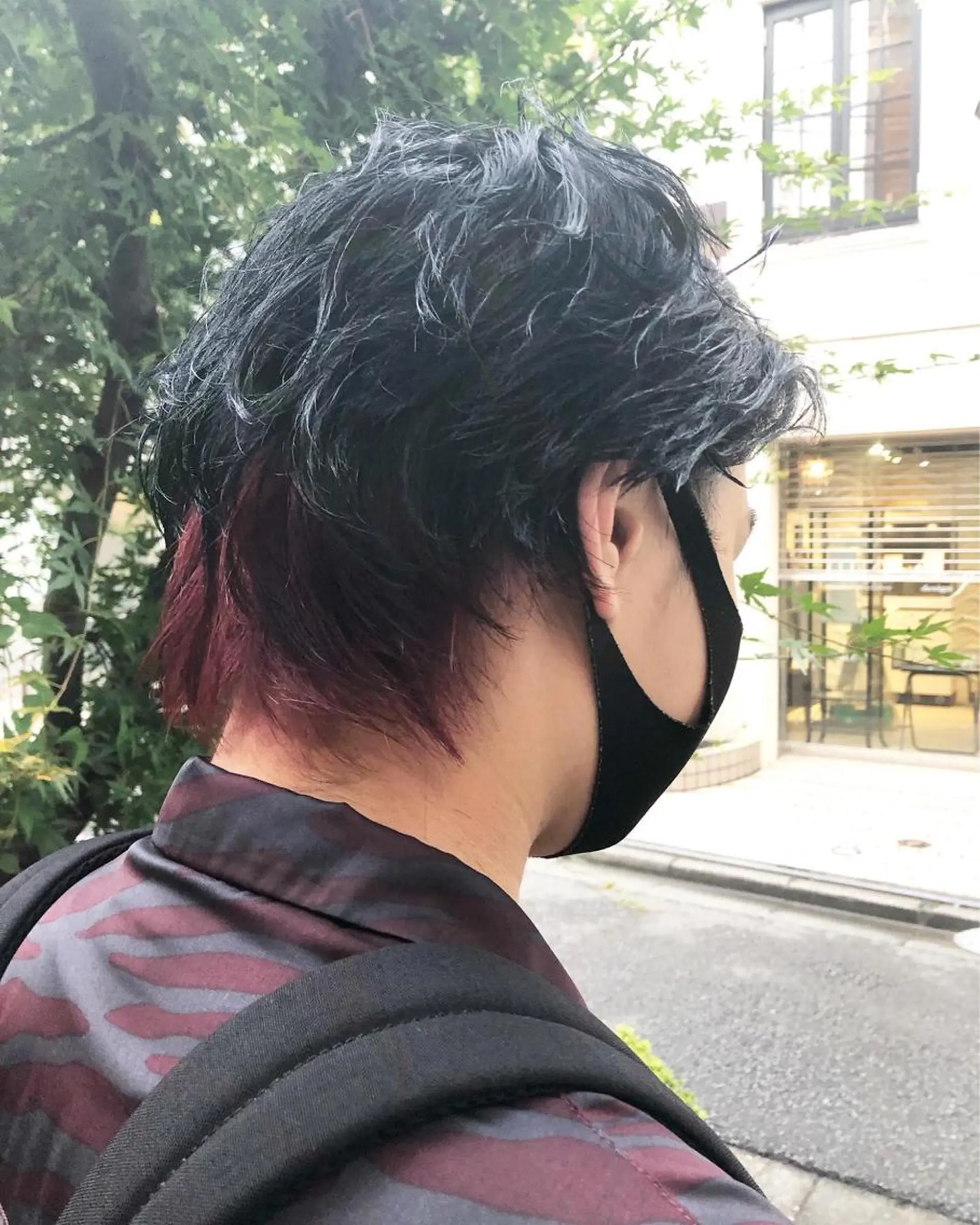 カラー ヘアアレンジ メンズ レッドカラー カット ヘアカラー トリートメント ヘアセット ainico+所属・メンズ特化✂️栗原 侑也のヘアスタイル