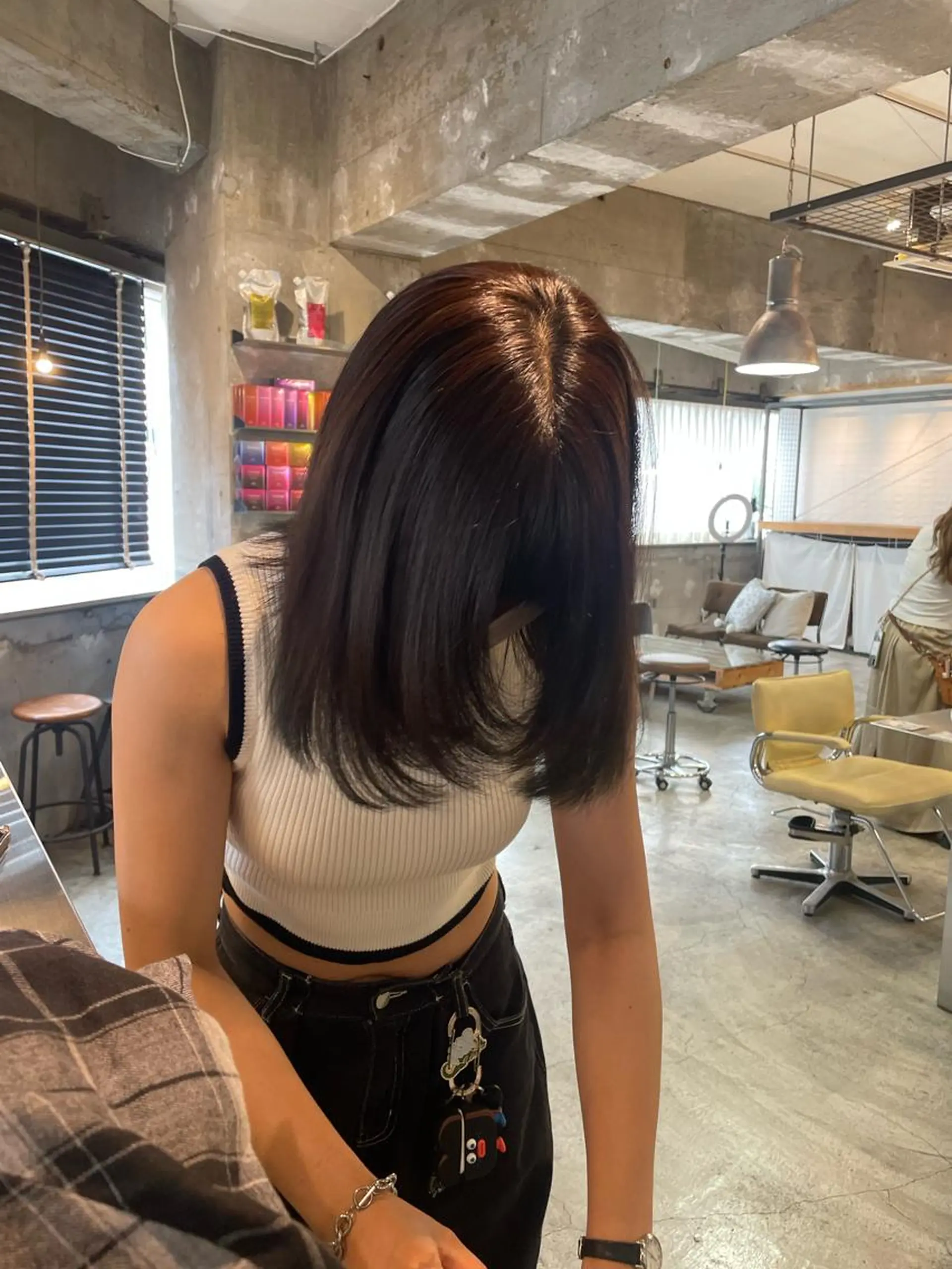 ミディアム カラー カット ヘアカラー ショートカット募集中 /NAGISAのヘアスタイル