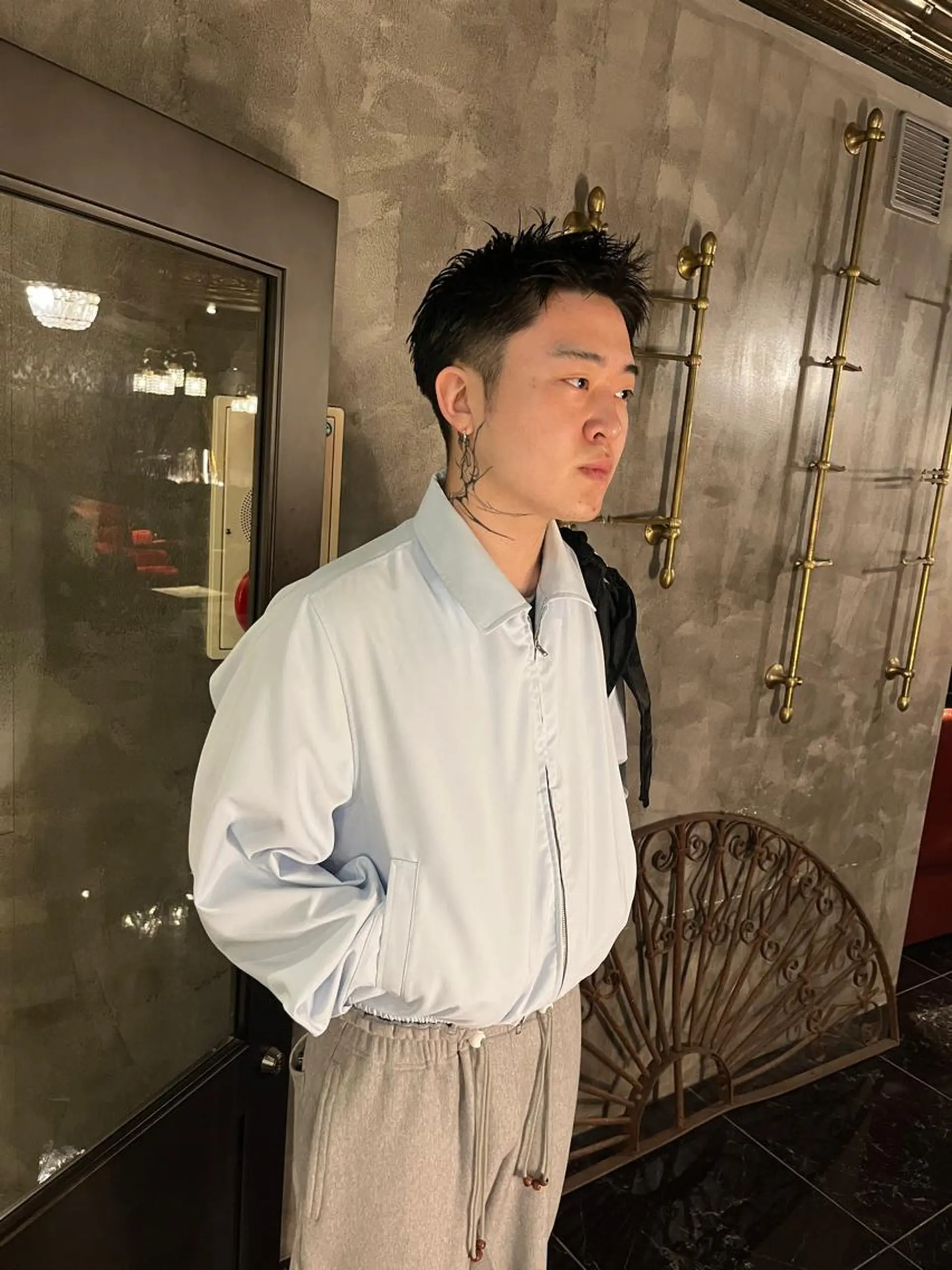 ショート メンズ HAIR MAKE  miel所属・🫧透明感カラー🫧 SHINSEIのヘアスタイル