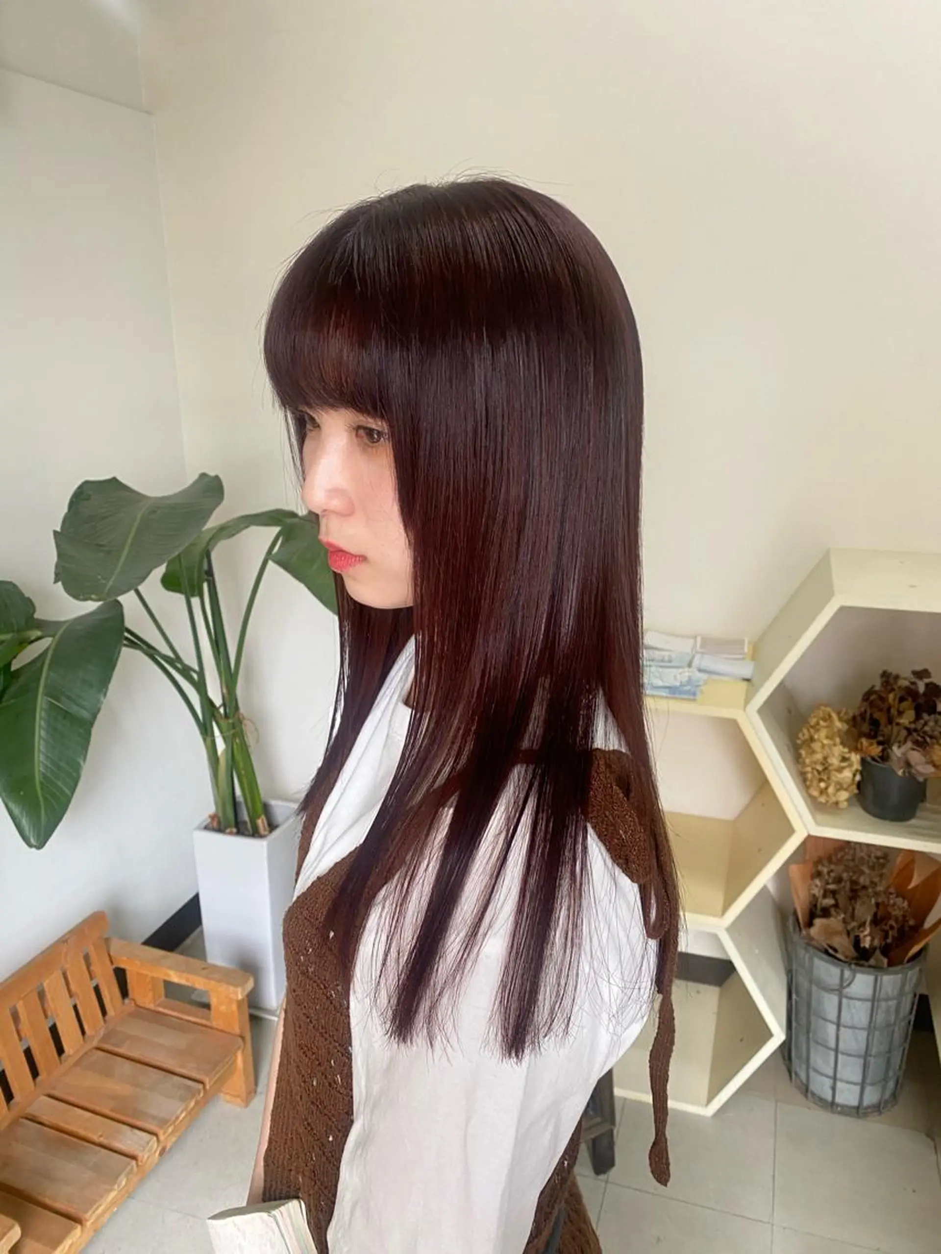 ロング 透明感カラー wacoのヘアスタイル