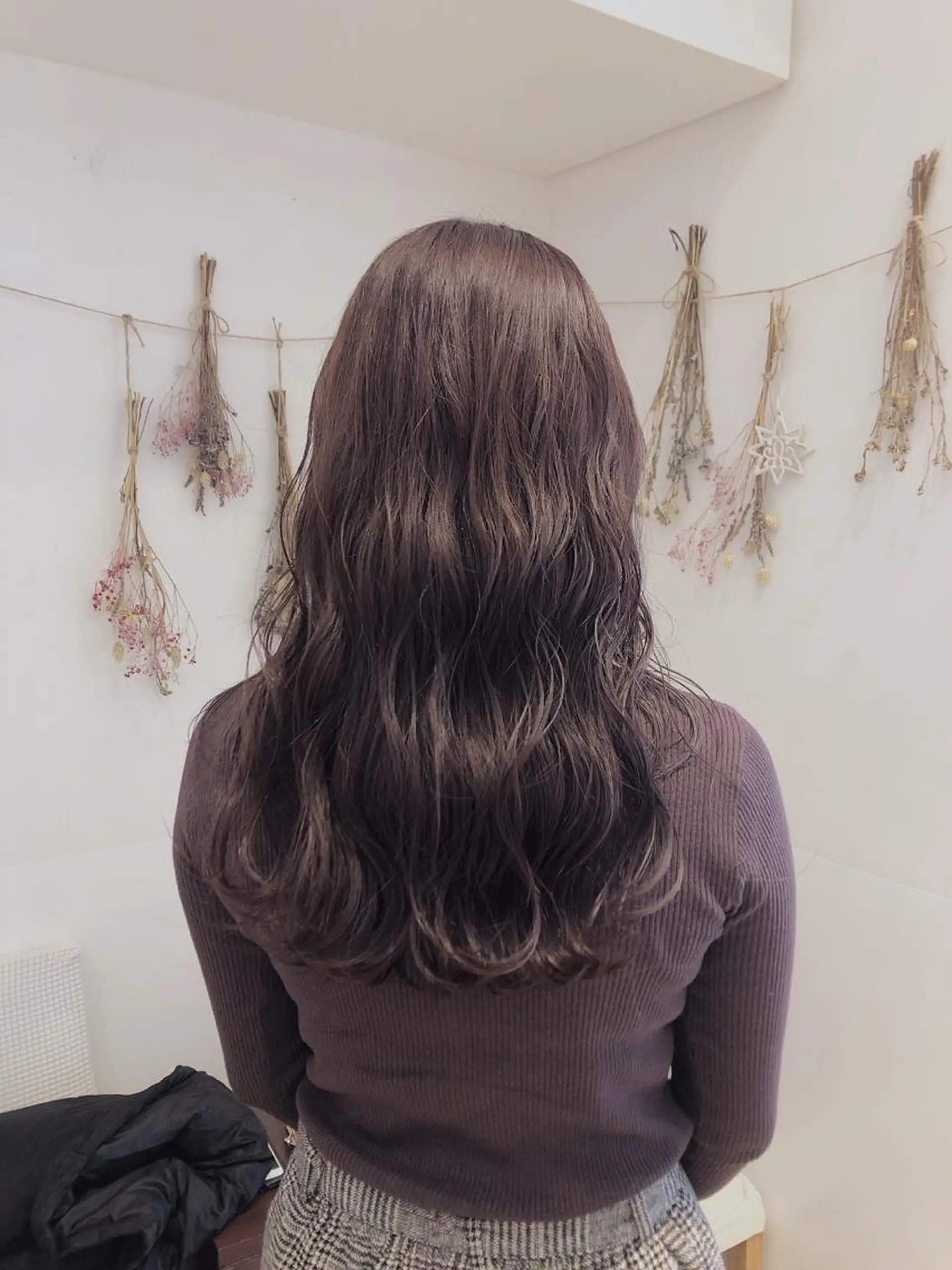 ロング カラー アッシュ パープルカラー はだゆうき @hadadan08のヘアスタイル