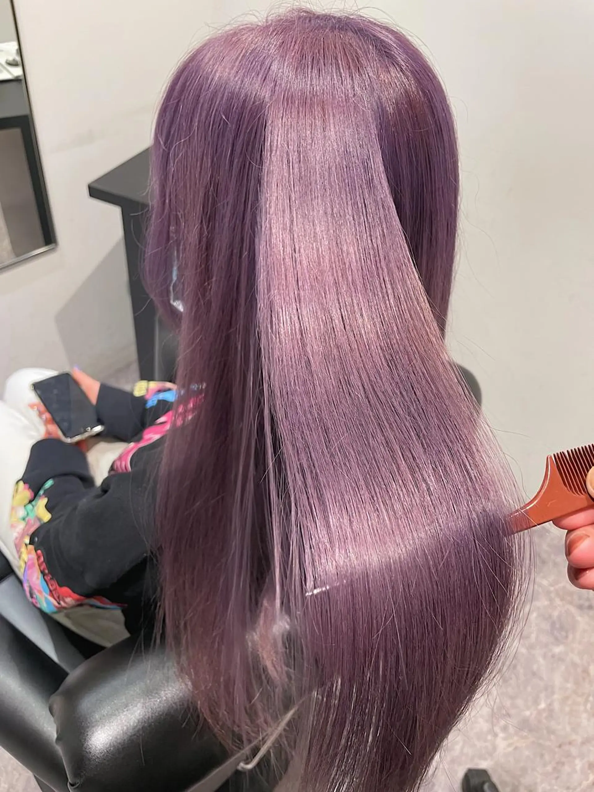 カラー ikuma/ ミルクティーのヘアスタイル