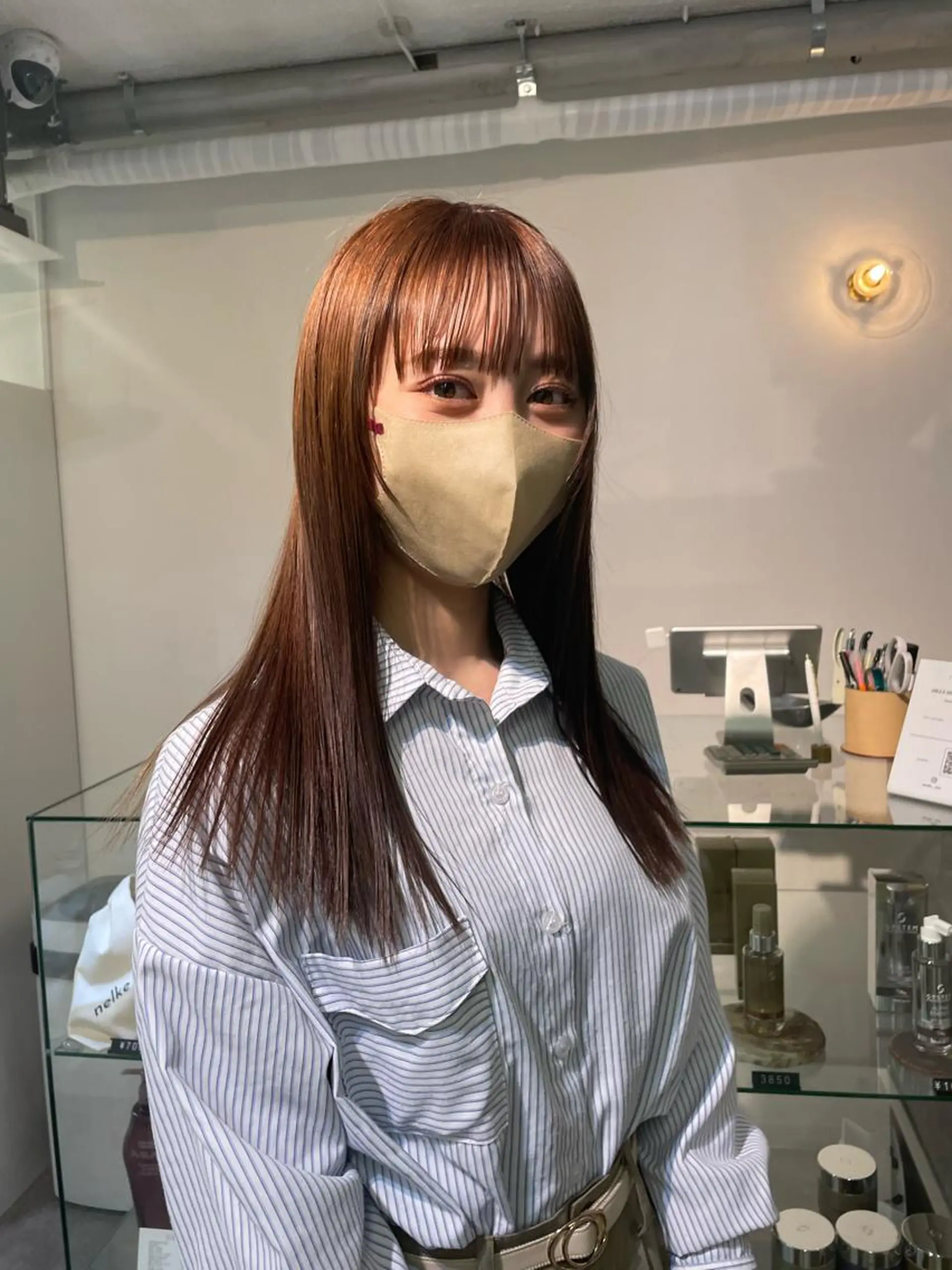 ロング カラー ヘアカラー sakura🌸 レイヤー/韓国ヘアのヘアスタイル