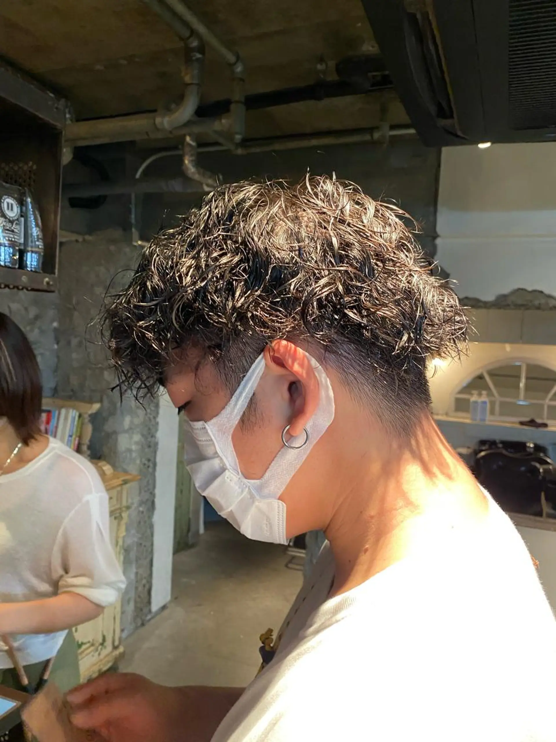 パーマ メンズ お任せヘア☘️☘️ 及川渚のヘアスタイル