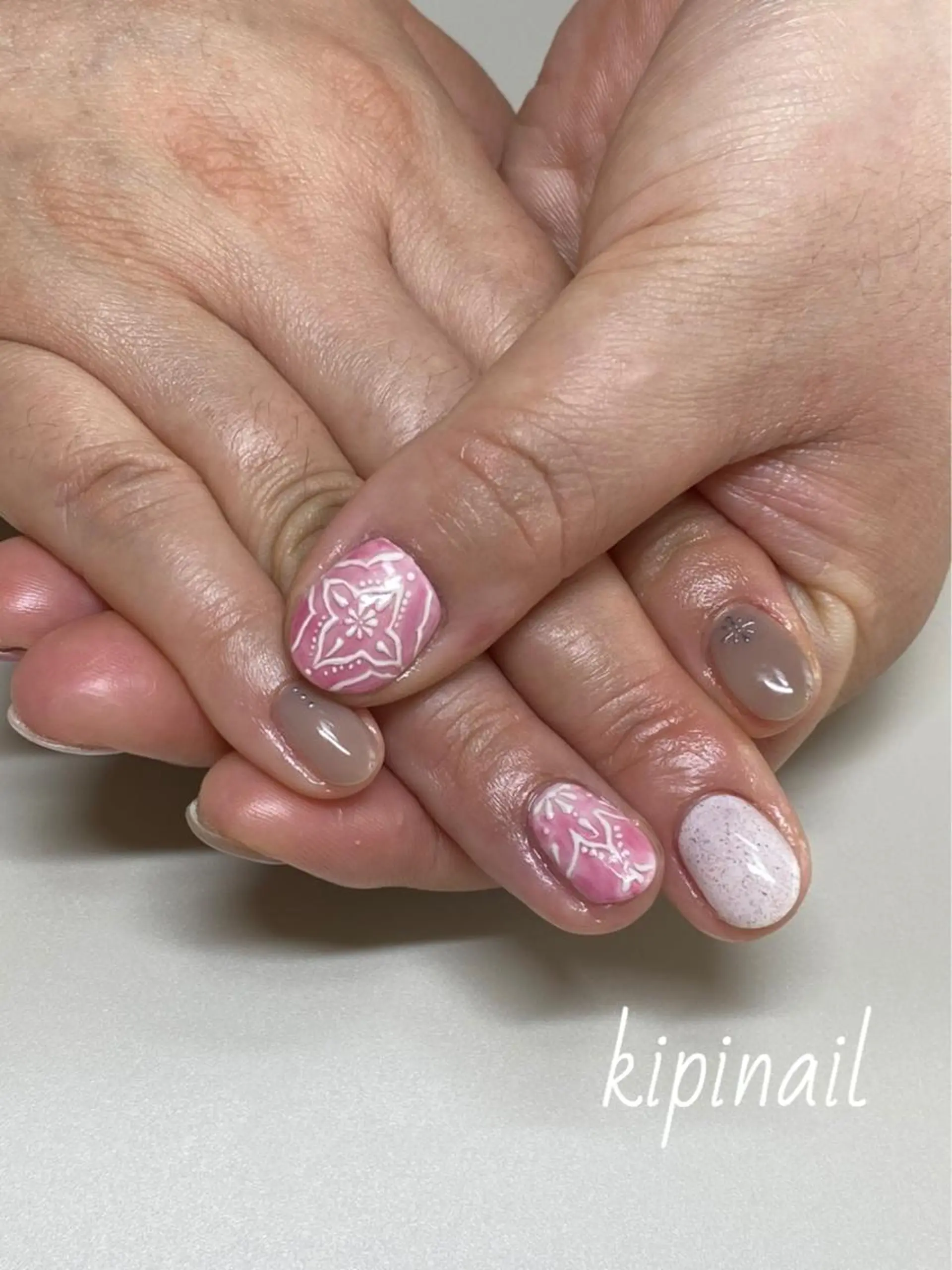 ネイル アートネイル ハンドネイル kipinail 川﨑えりかのネイルデザイン