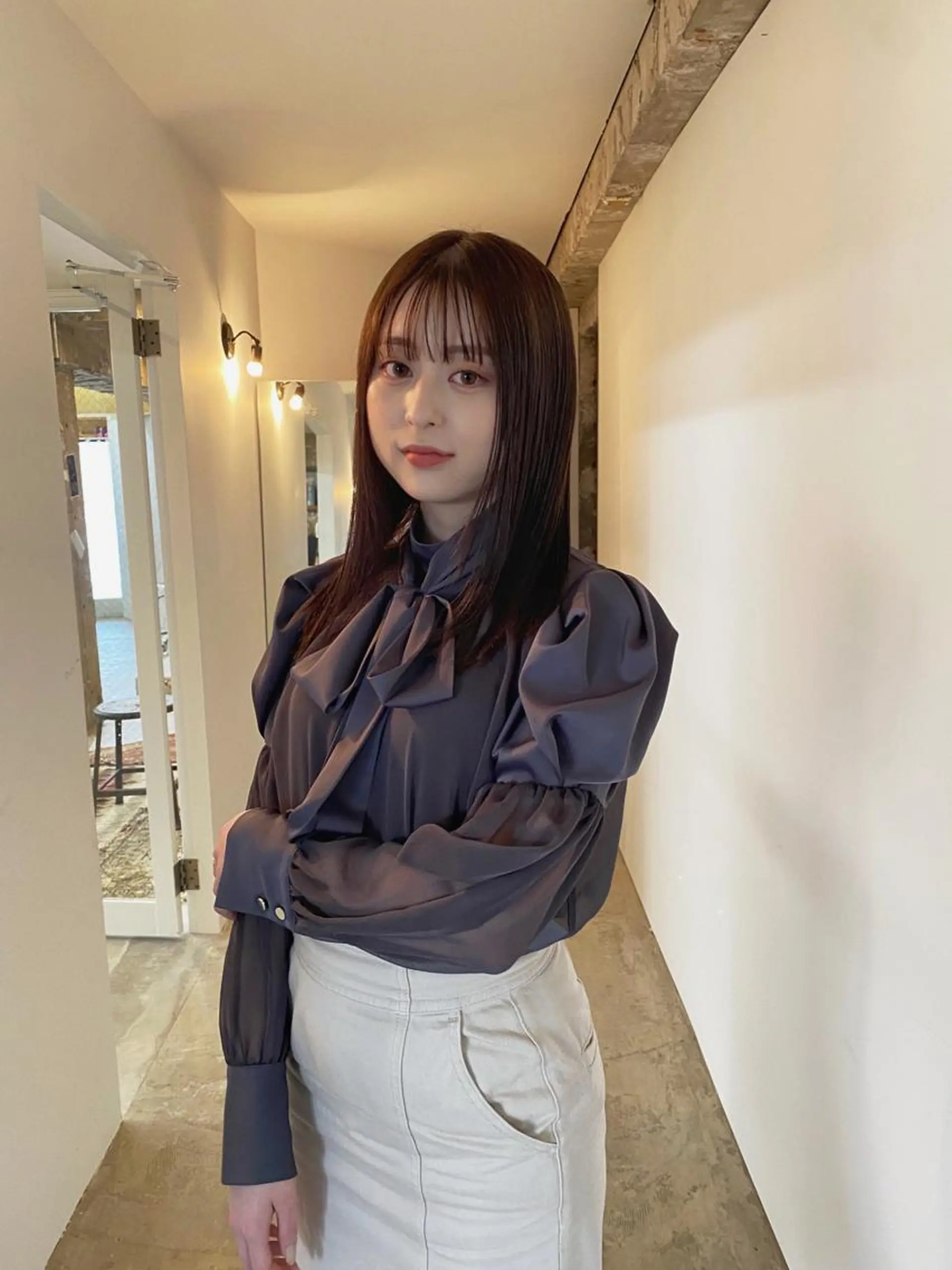 セミロング カット ヘアカラー GATTACA所属・KEI gattacaのヘアスタイル