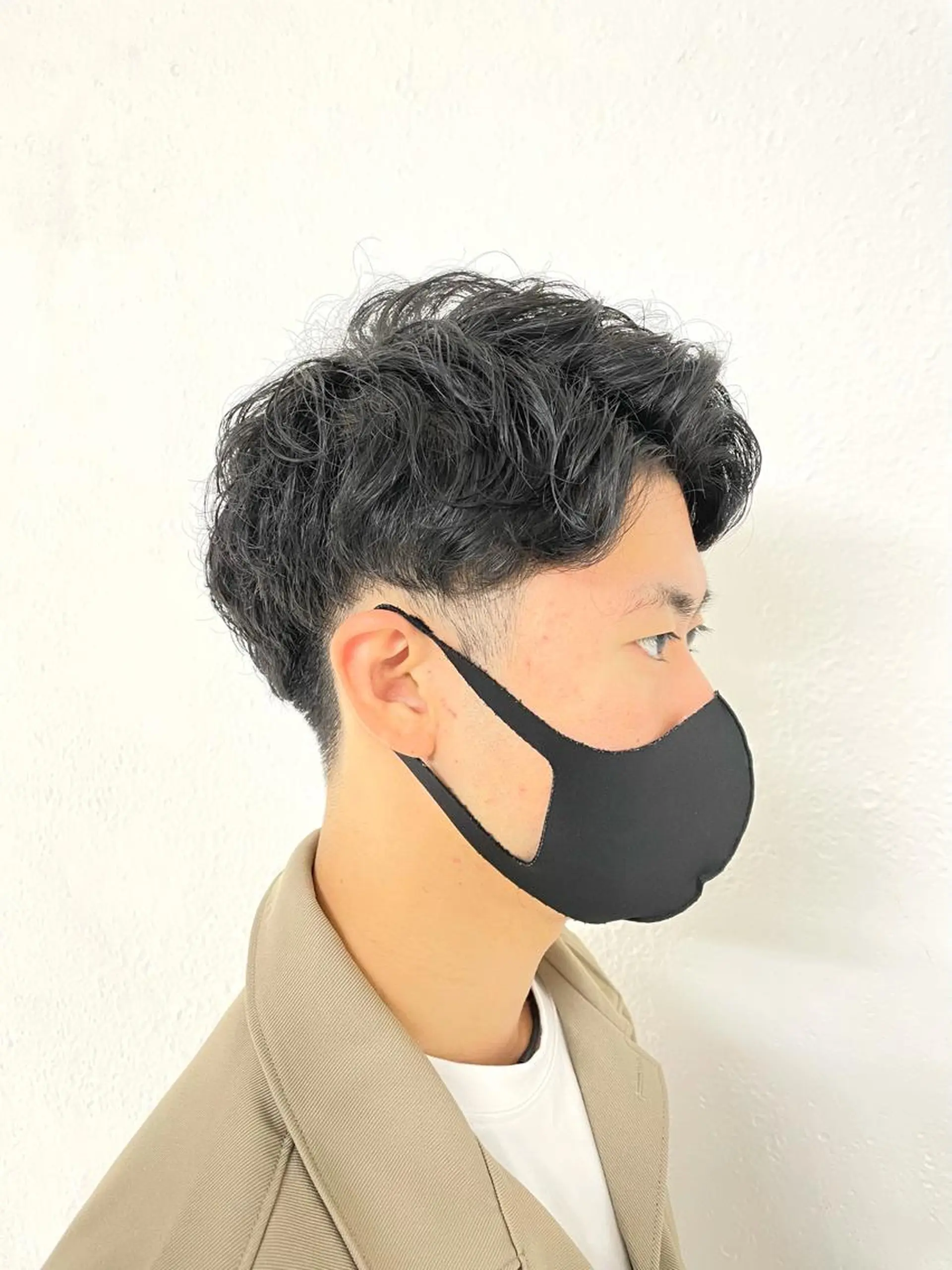 ショート パーマ メンズ メンズパーマ くせ毛 カット ヘッドスパ 【東北メンズヘア1 位受賞🥇】本間祐太のヘアスタイル