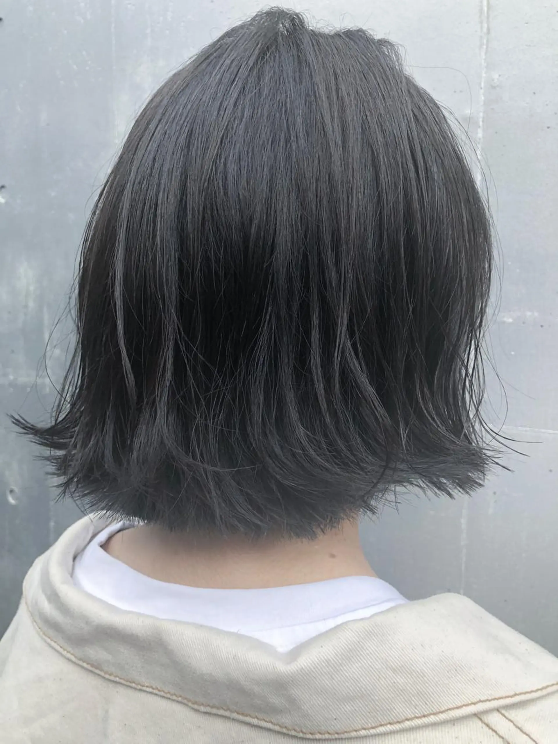 ミディアム カラー ヘアアレンジ ミニボブ/ブリーチ 🌈MISATOのヘアスタイル