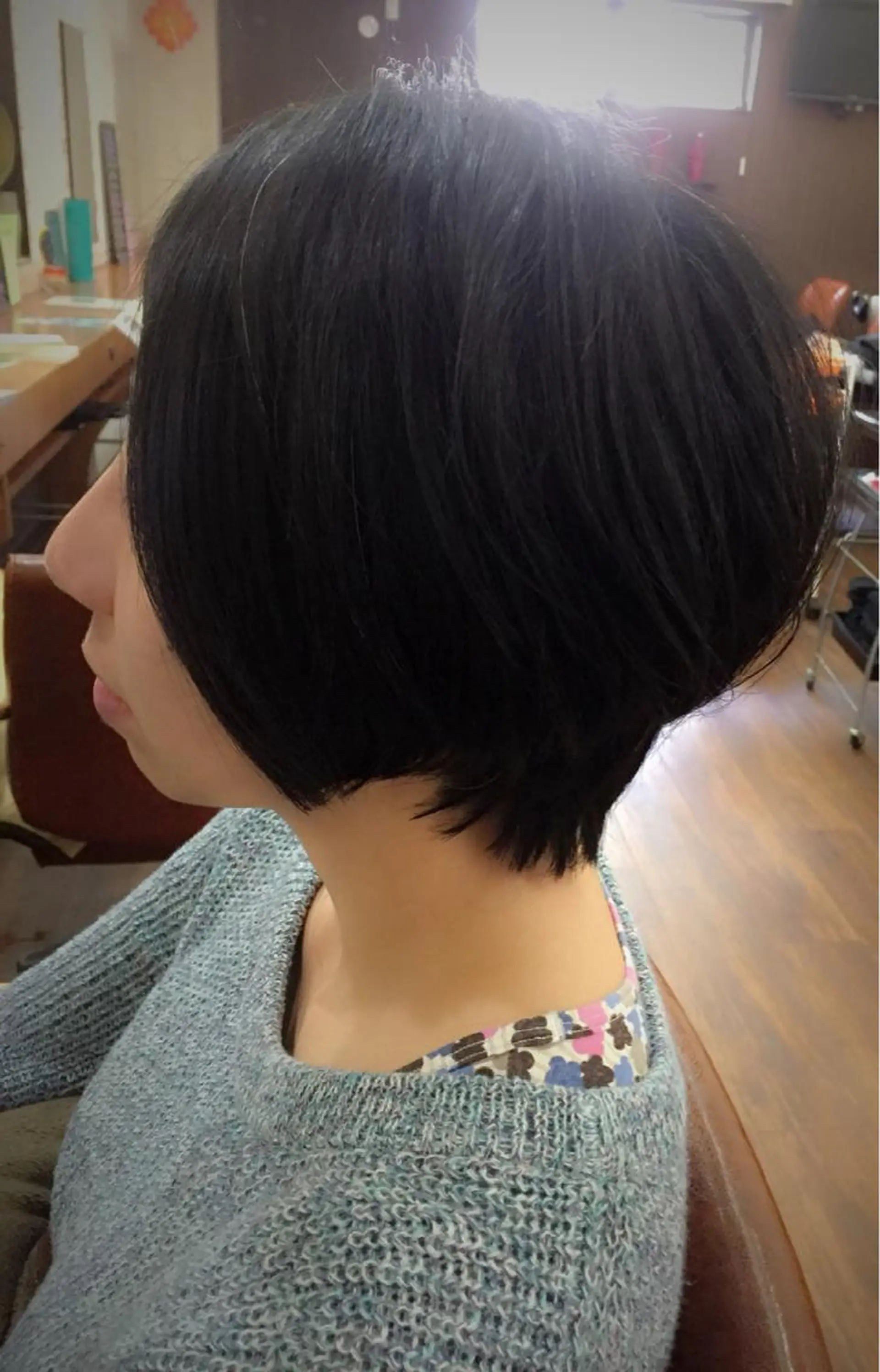 ショート ショートボブ ボブ ショートヘア 小顔カット カット A.hair所属・齊藤 篤士のヘアスタイル