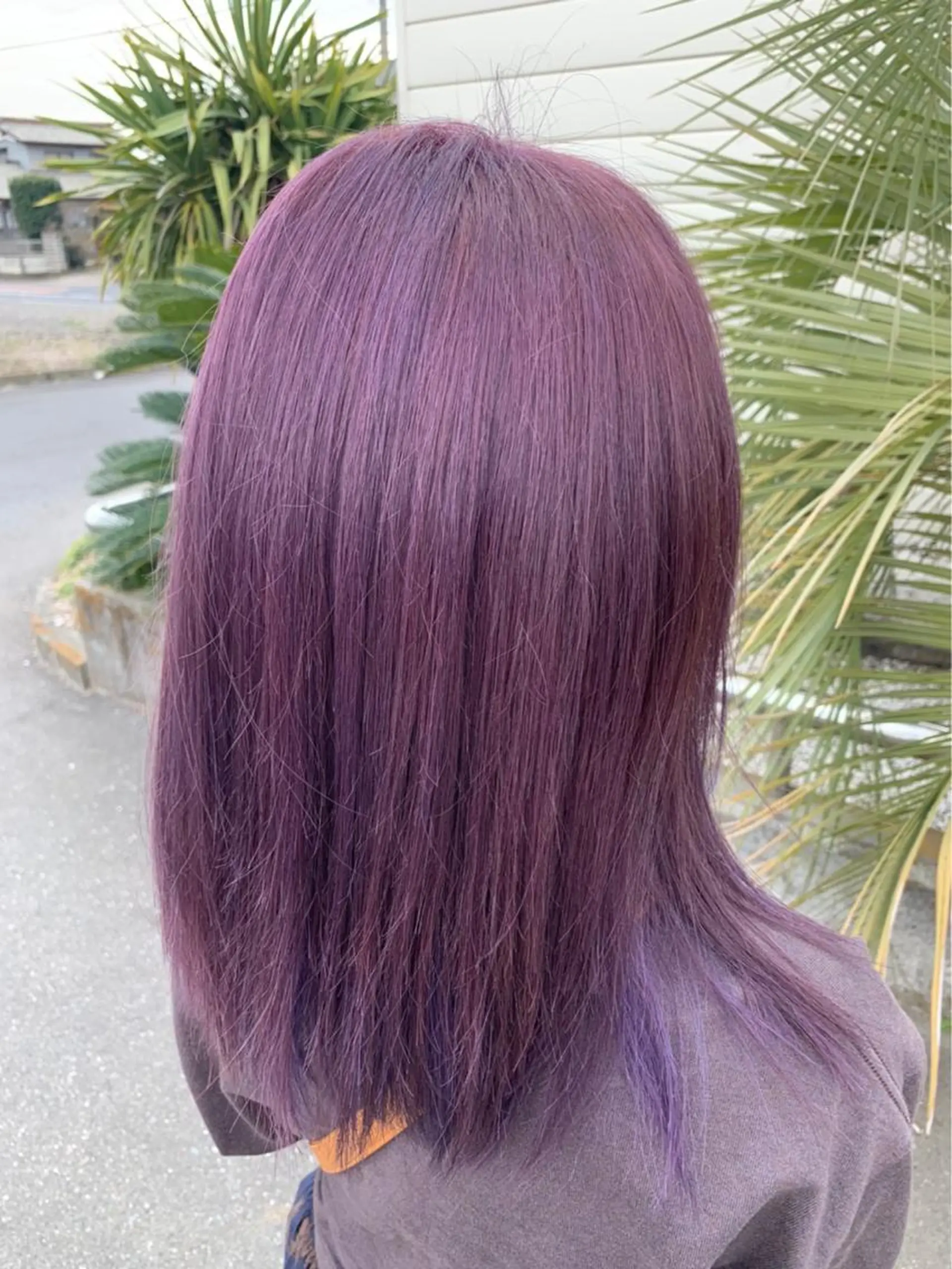 カラー ピンクカラー ピンクパープル マリブ伊勢崎店所属・平古場 来夢のマツエク・マツパデザイン