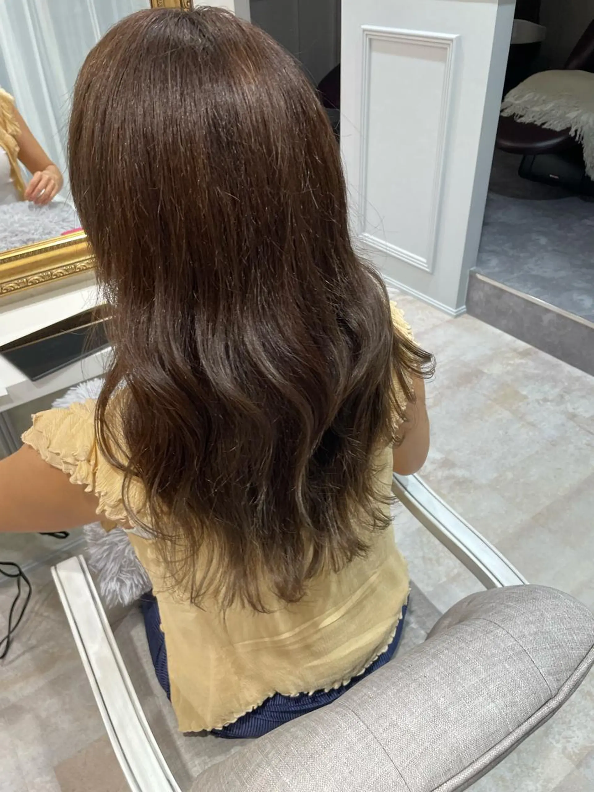 カラー 小野 明日香のヘアスタイル