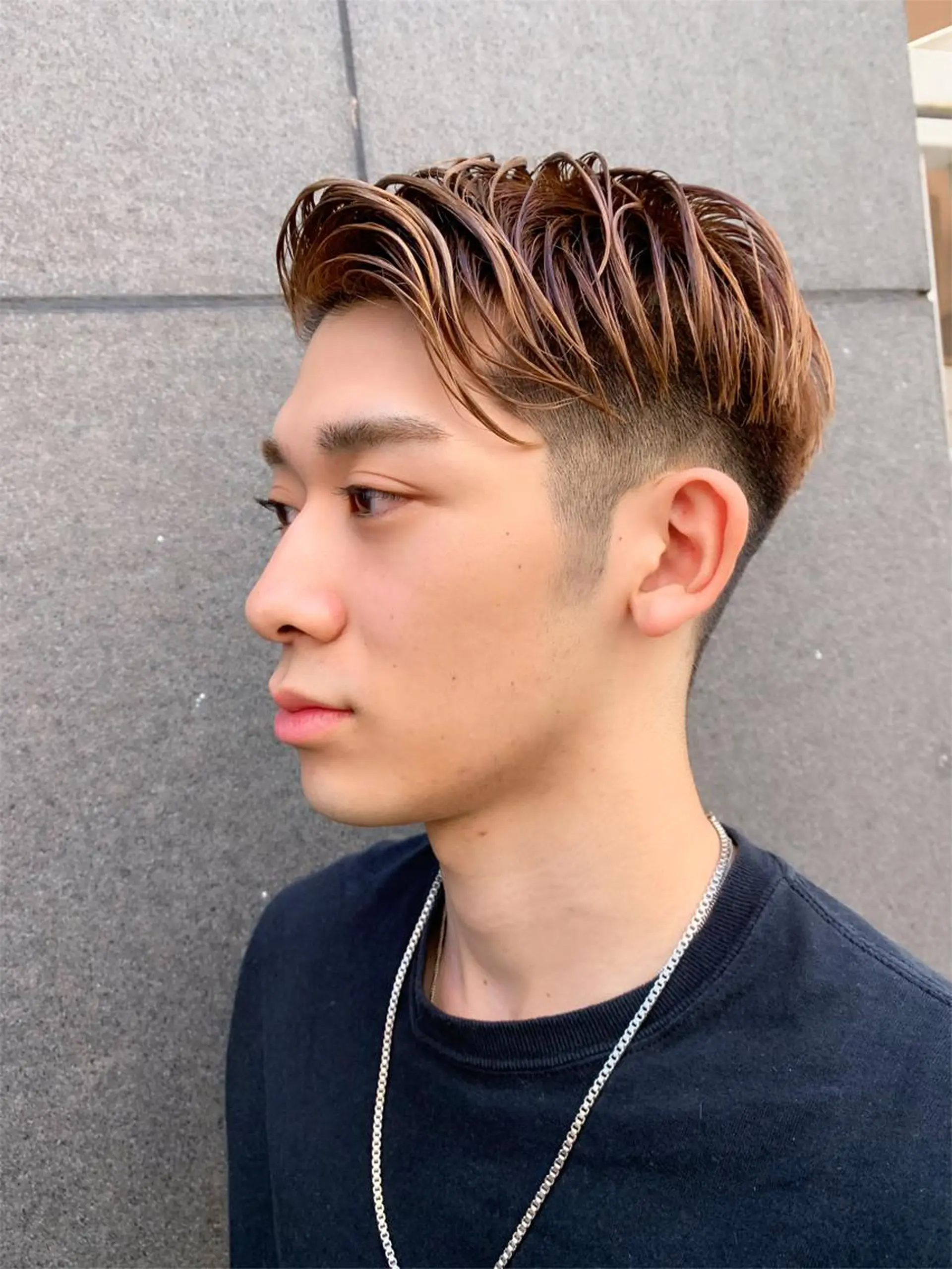 ショート カラー メンズ 外国人風カラー tension 【テンション】のヘアスタイル