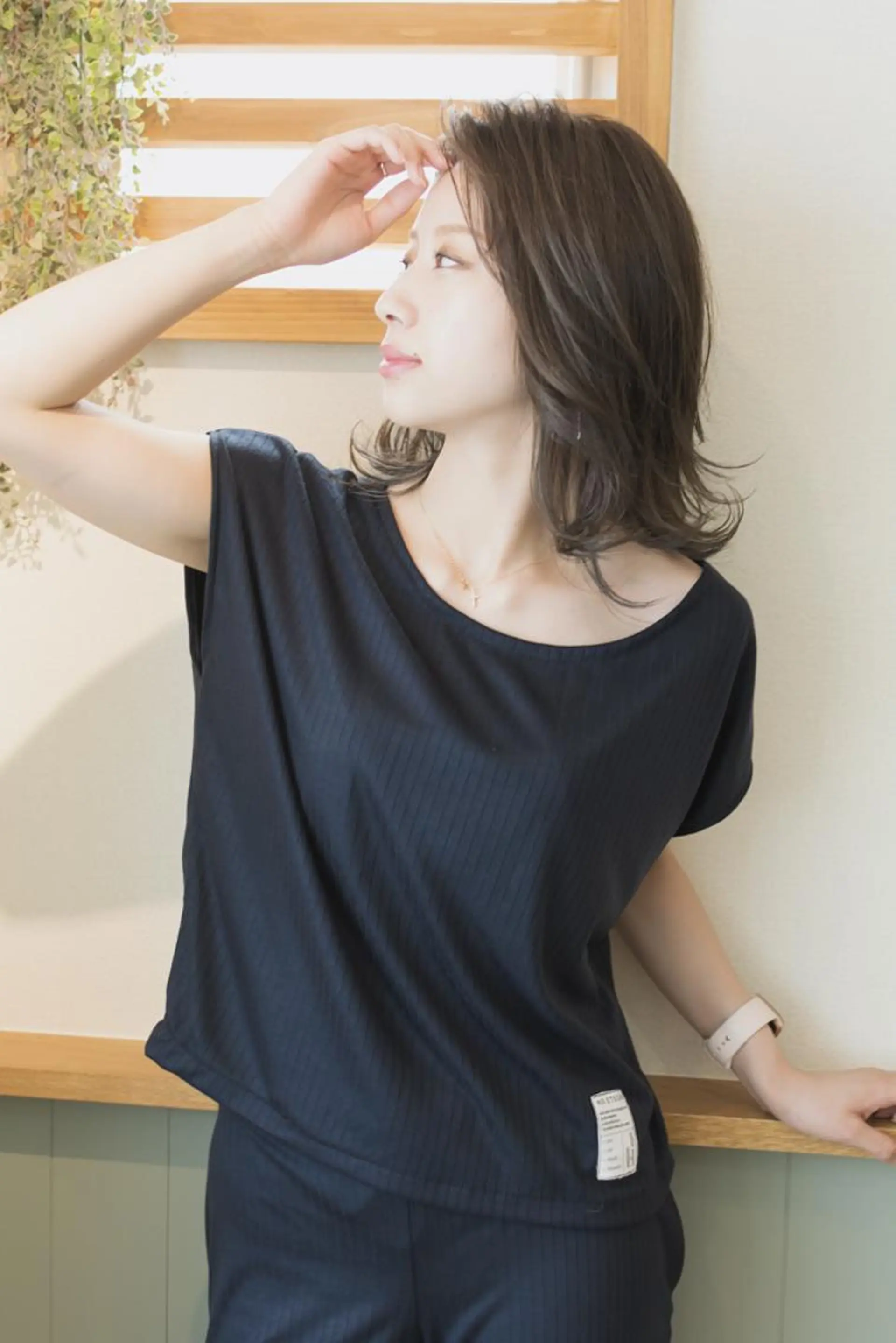 ミディアム カラー ショートボブ ベージュカラー ブルーカラー ブルージュ グレージュ カット ヘアカラー トリートメント 斉藤 正敏のその他イメージ