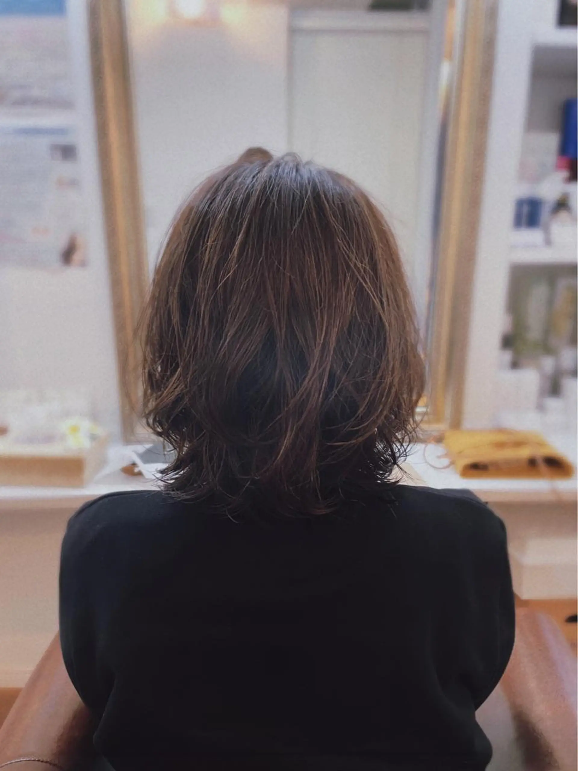 ミディアム 🌈elua yukaのヘアスタイル