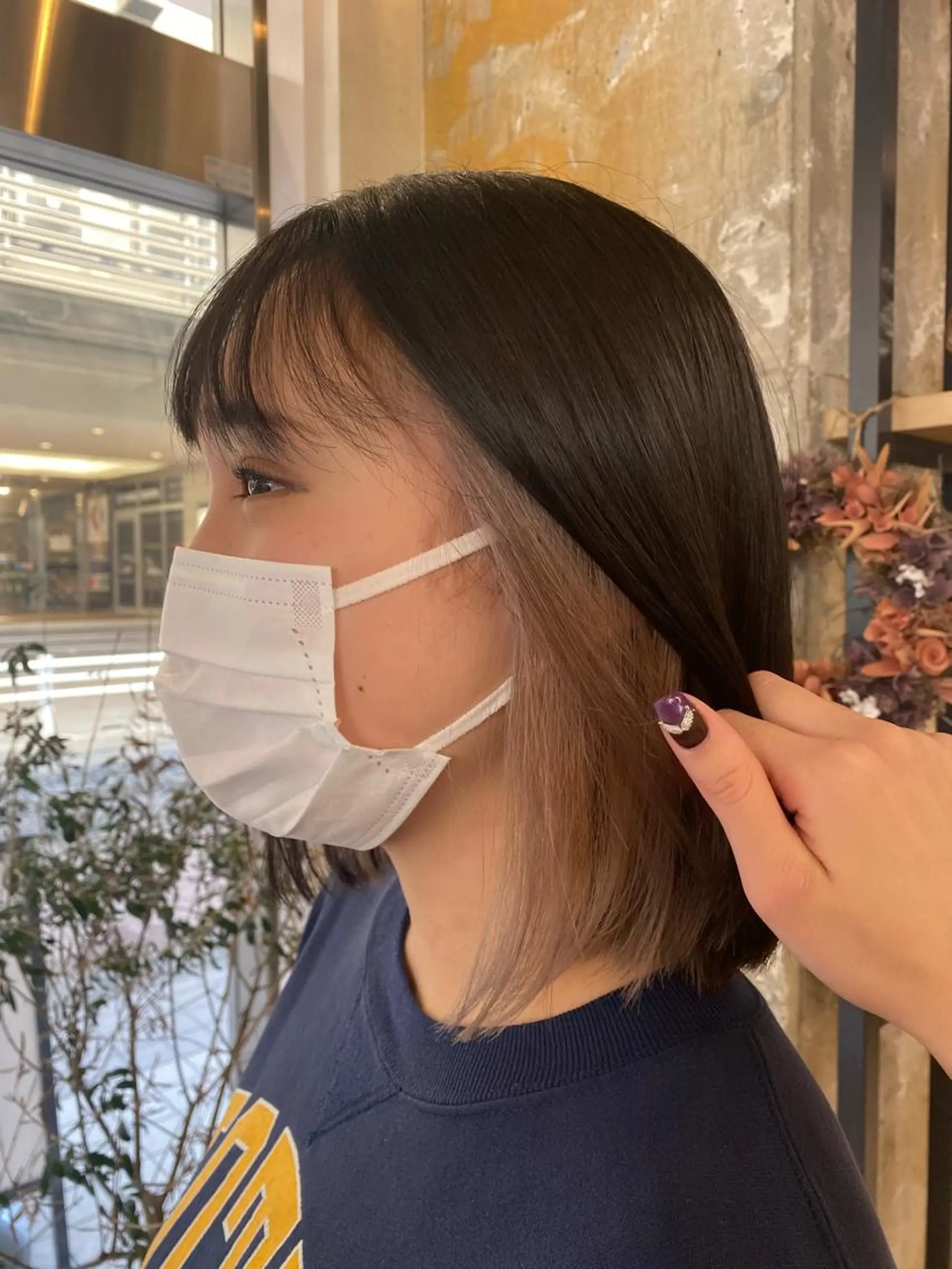 ミディアム Misaki ║ツヤカラーのヘアスタイル