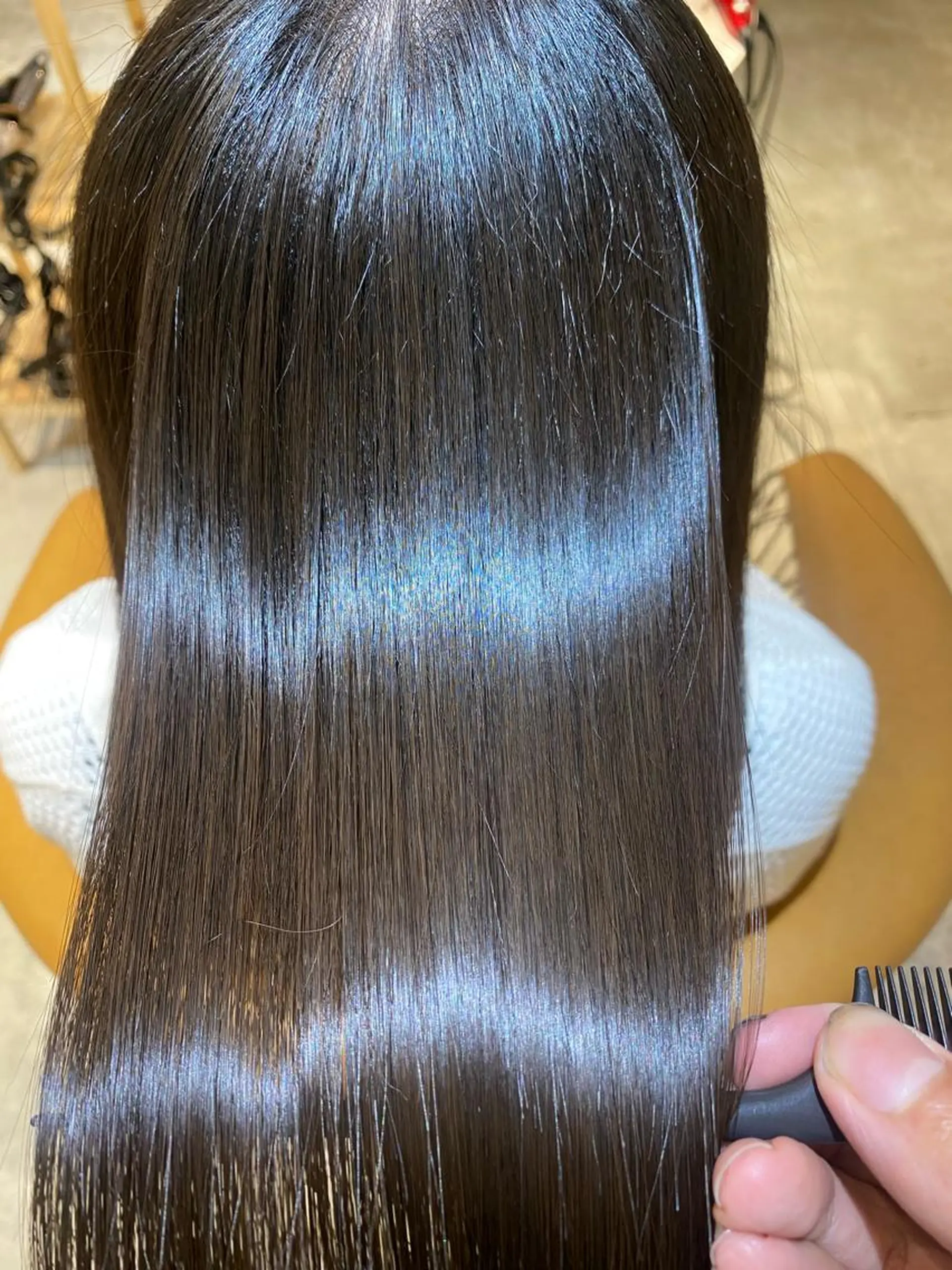 セミロング カラー カット ヘアカラー トリートメント 艶髪/縮毛矯正 /髪質改善千田大地のヘアスタイル