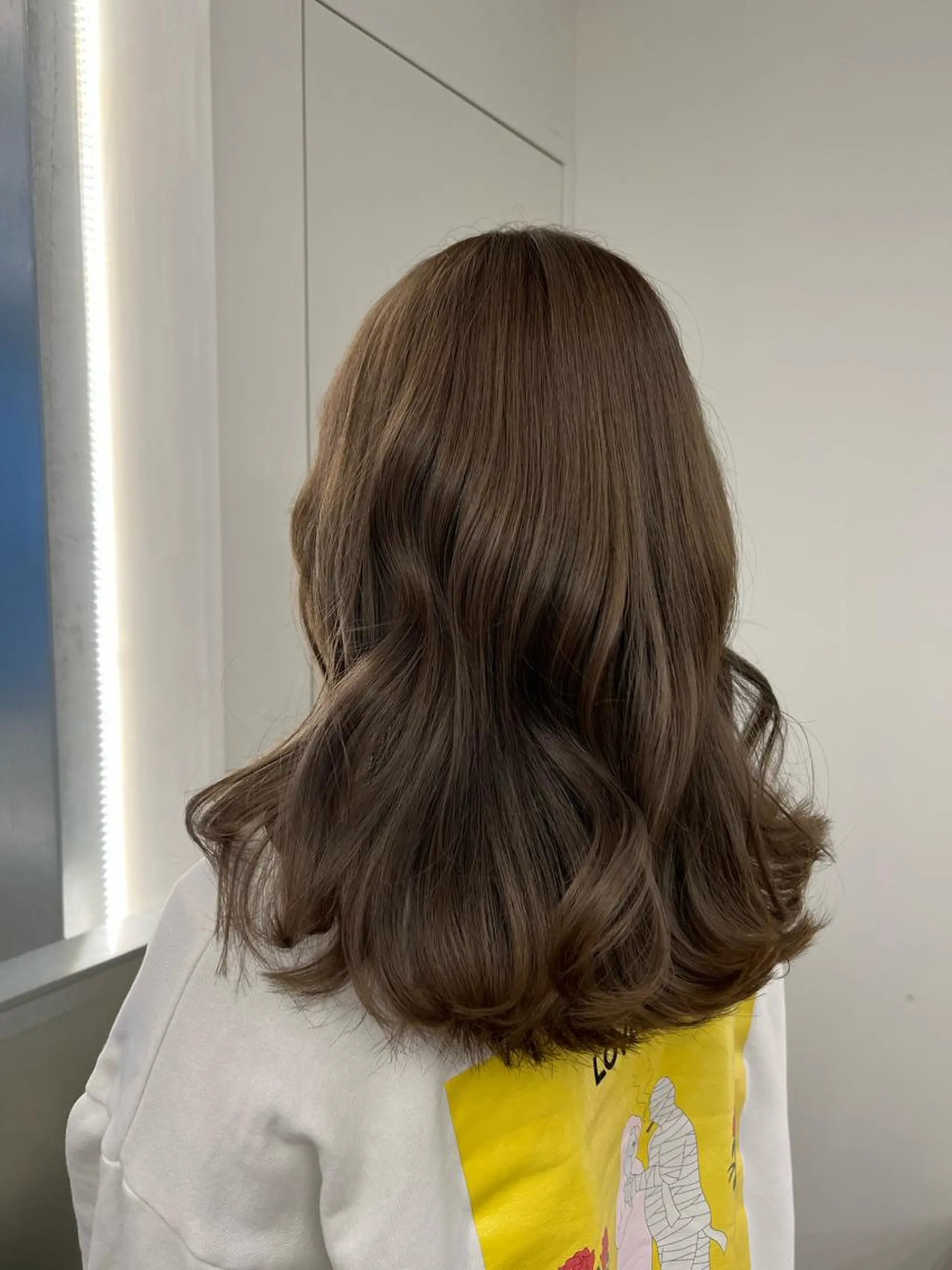 セミロング カット ヘアカラー トリートメント ♡可愛い艶髪特化♡ 艶髪先生のヘアスタイル