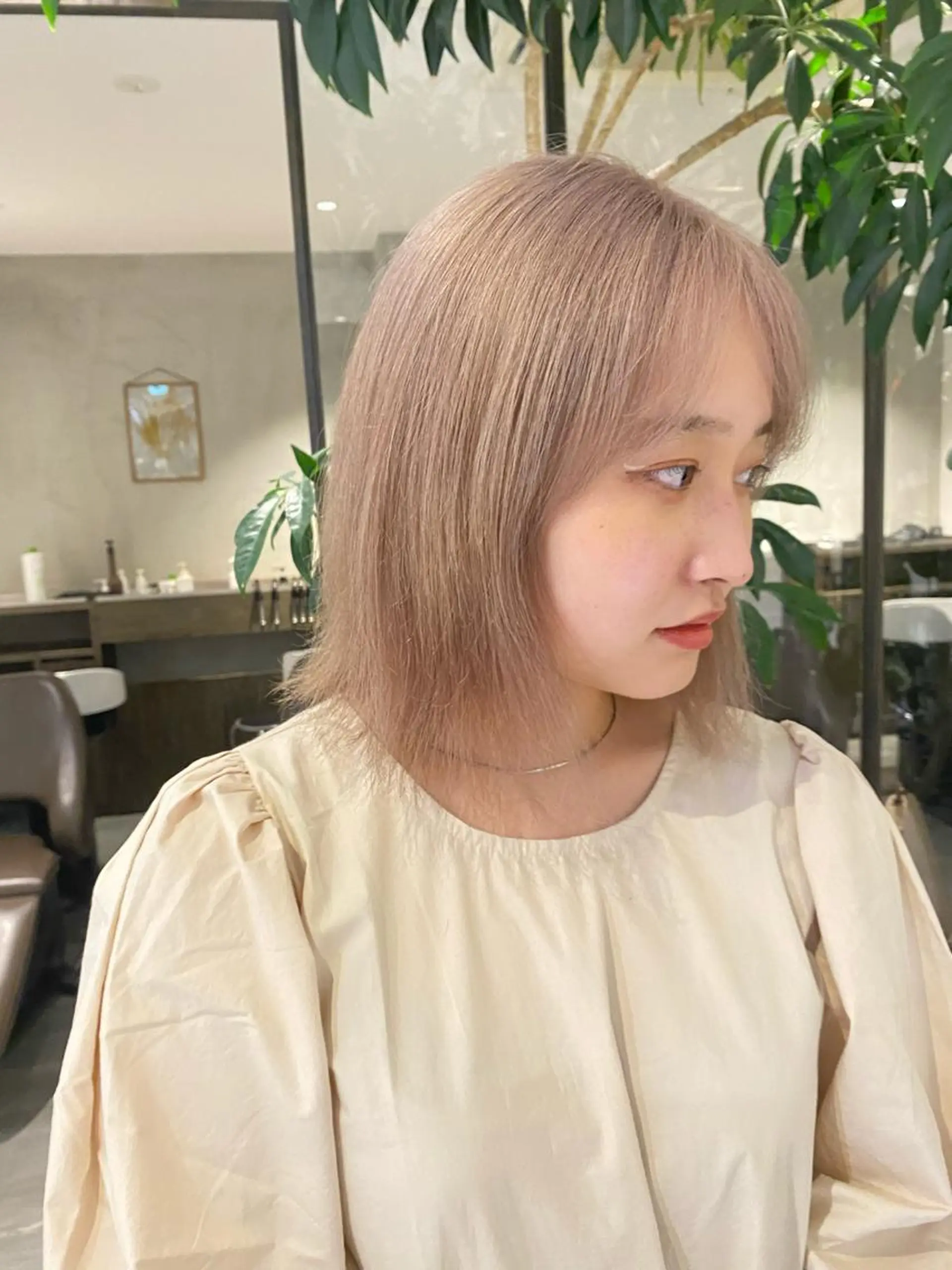 ミディアム カラー 藤田晃志/メンズ専門 パーマ特化💈のヘアスタイル