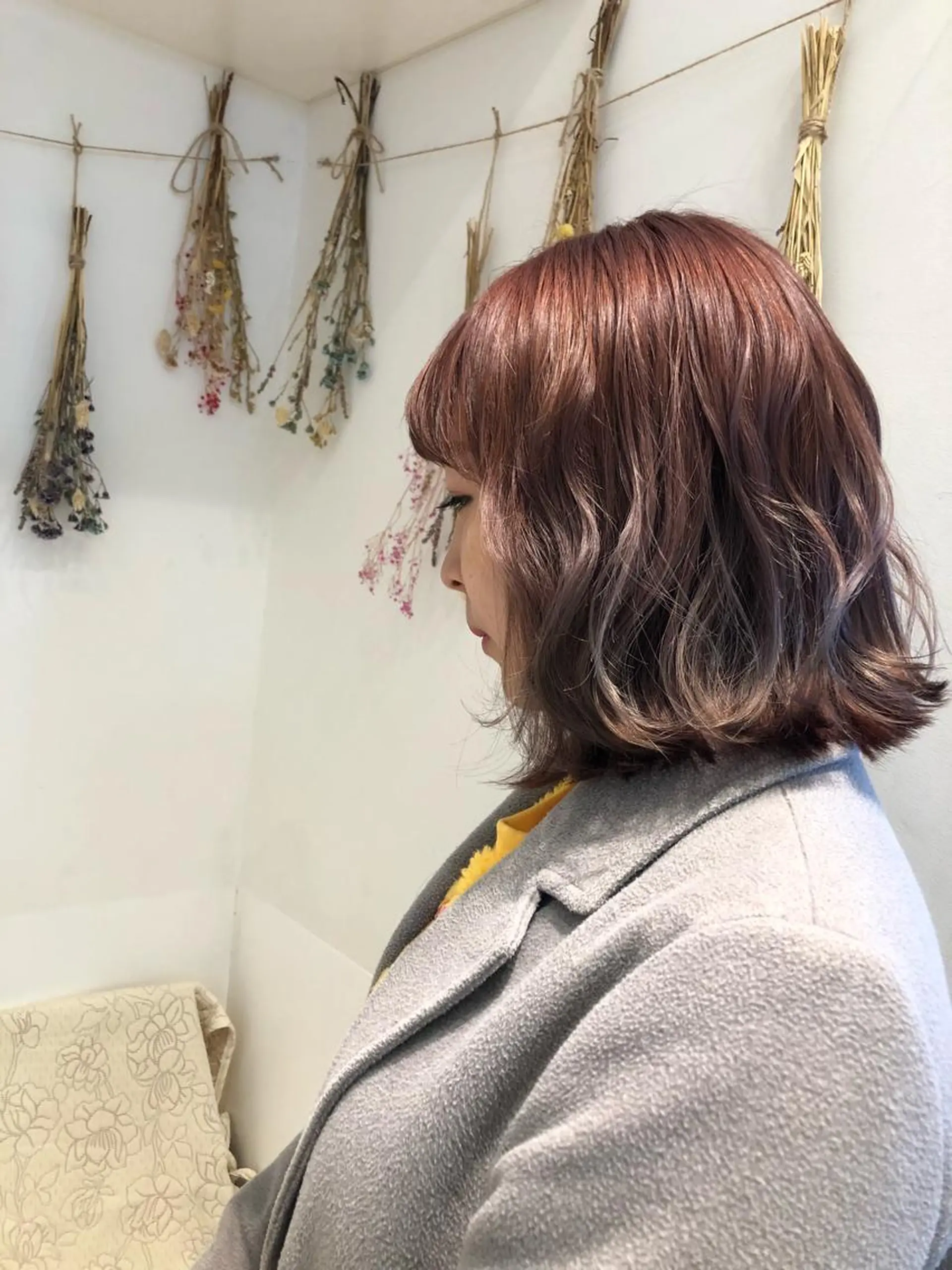 ミディアム カラー アッシュ ブリーチ グラデーションカラー ピンクカラー シルバー はだゆうき @hadadan08のヘアスタイル