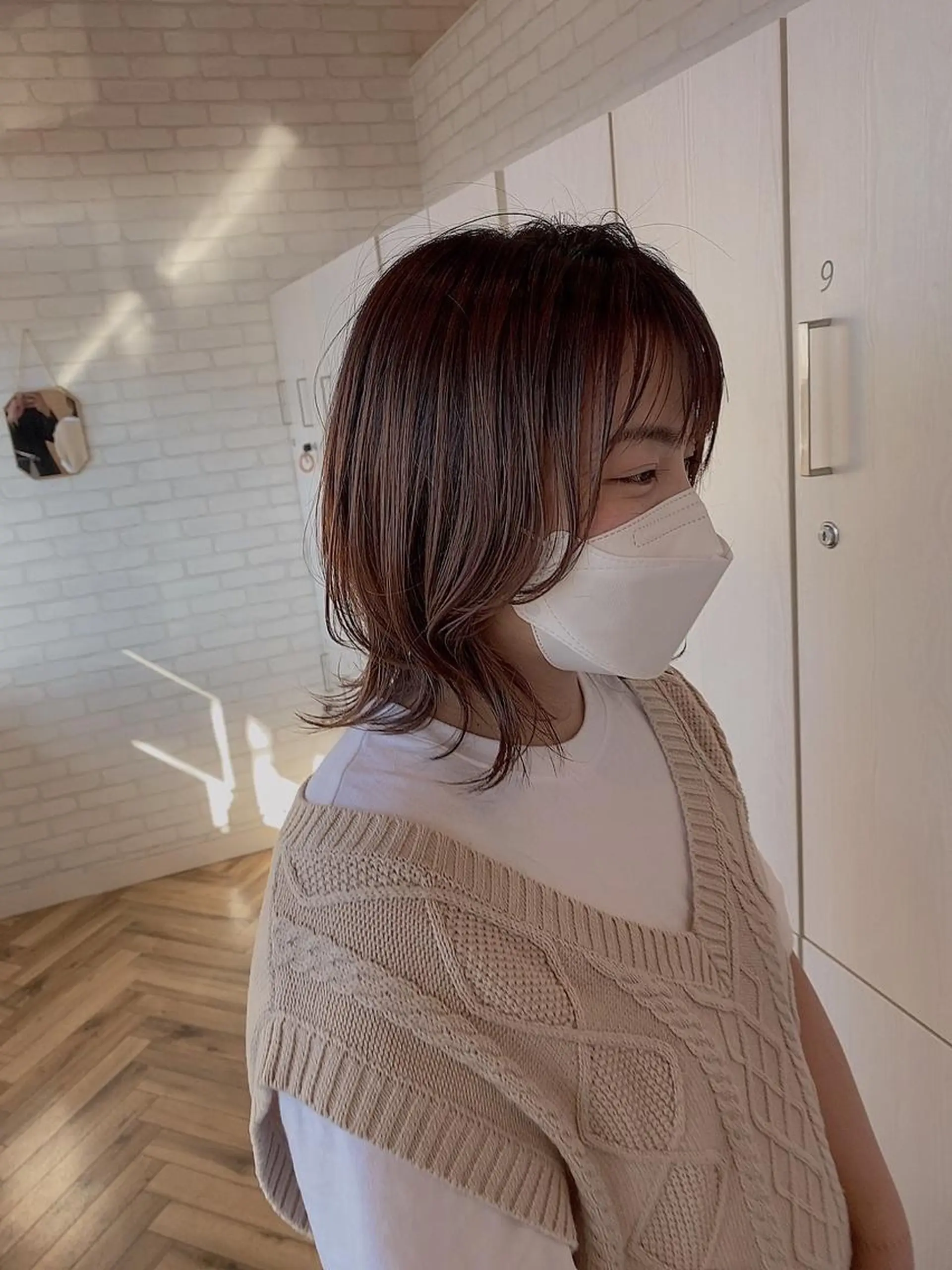 ミディアム ému エミュ　hair &spa所属・近藤 みゅうまのヘアスタイル