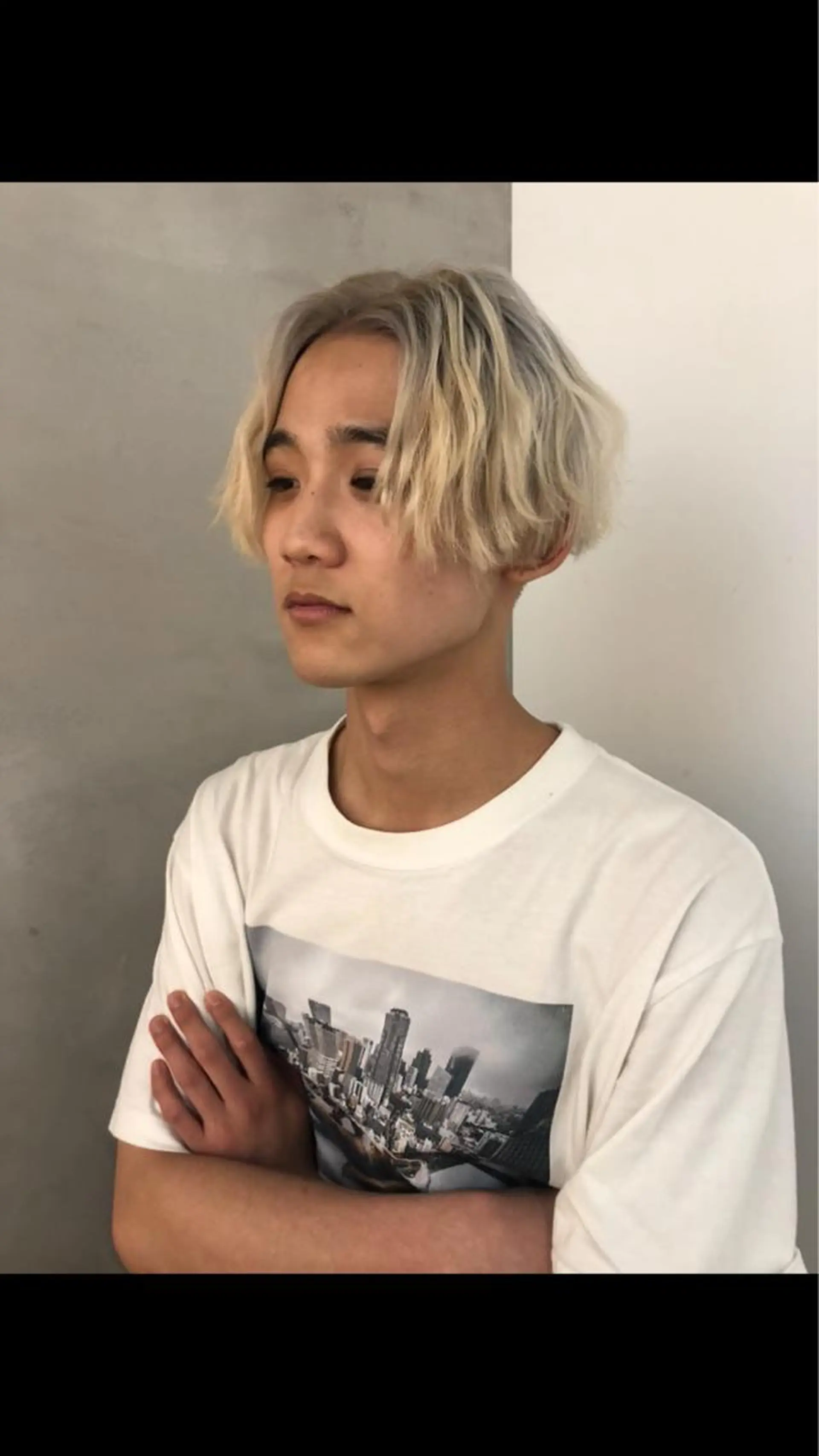 ショート カラー メンズ ヘアカラー トリートメント MIYU💋💖 〈XENA渋谷本店〉のヘアスタイル