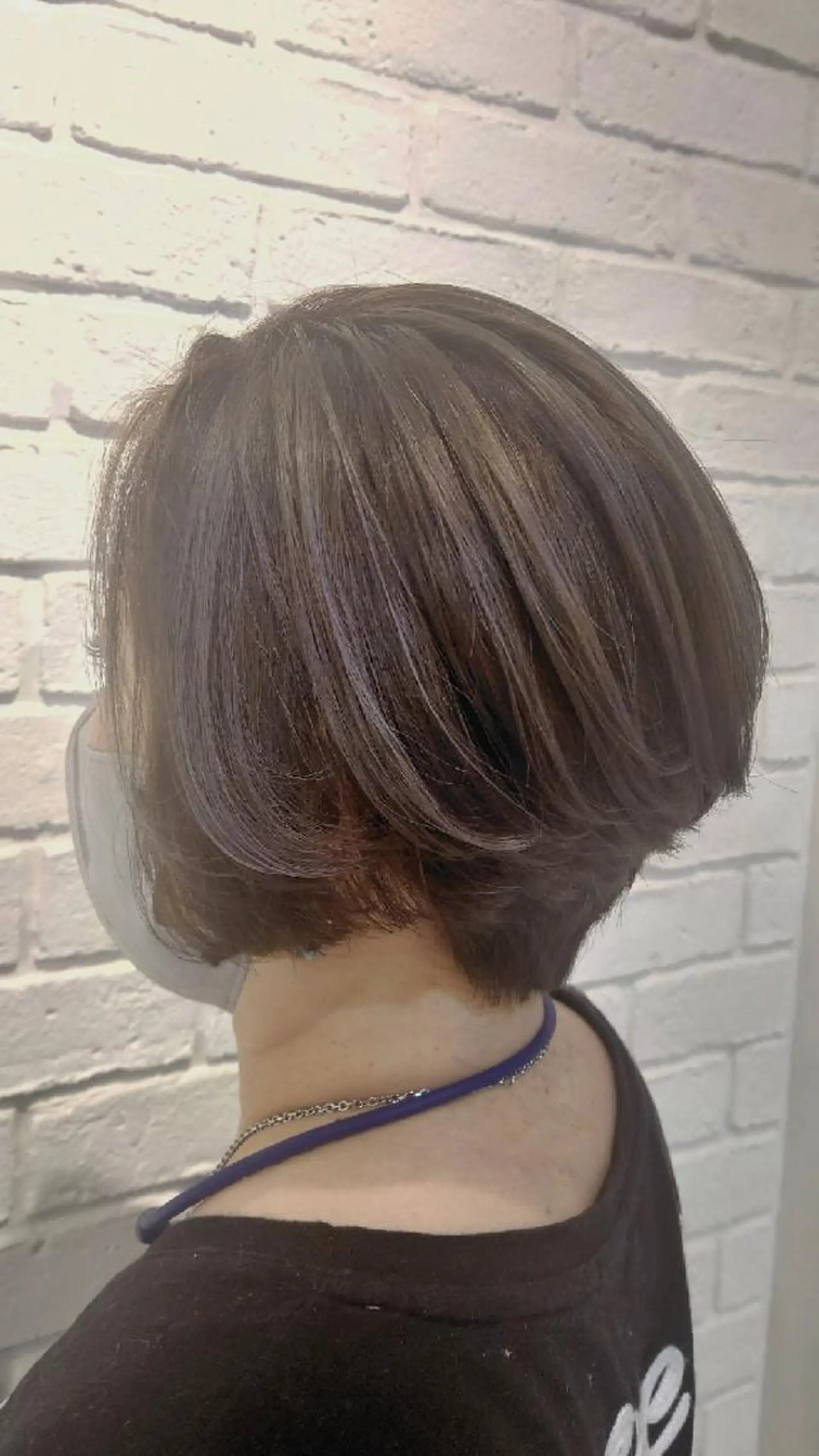 ショート ハイライト あいだ🐼ミニモ ２月限定クーポン配信のヘアスタイル