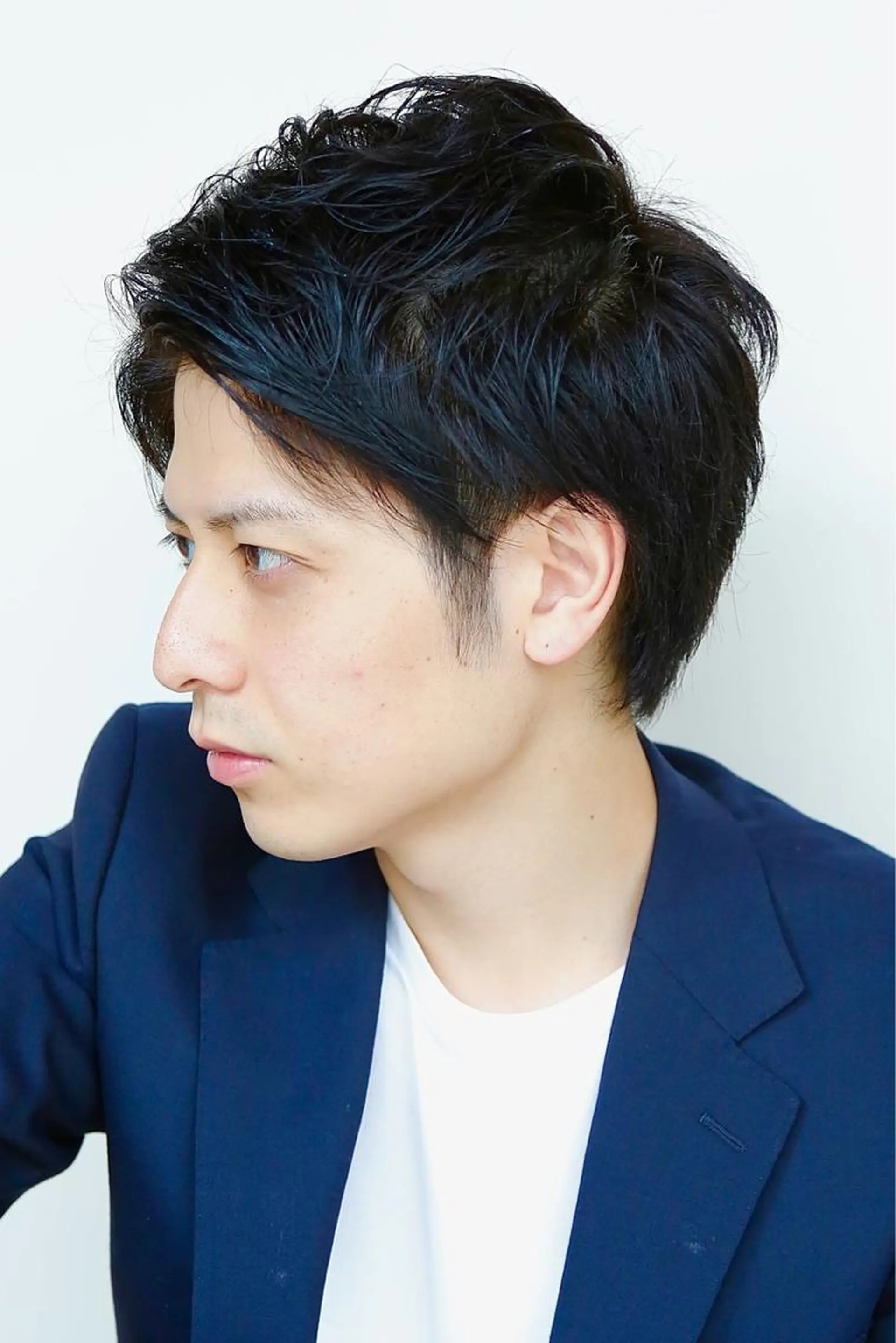 ミディアム メンズ 稲田 全将のヘアスタイル