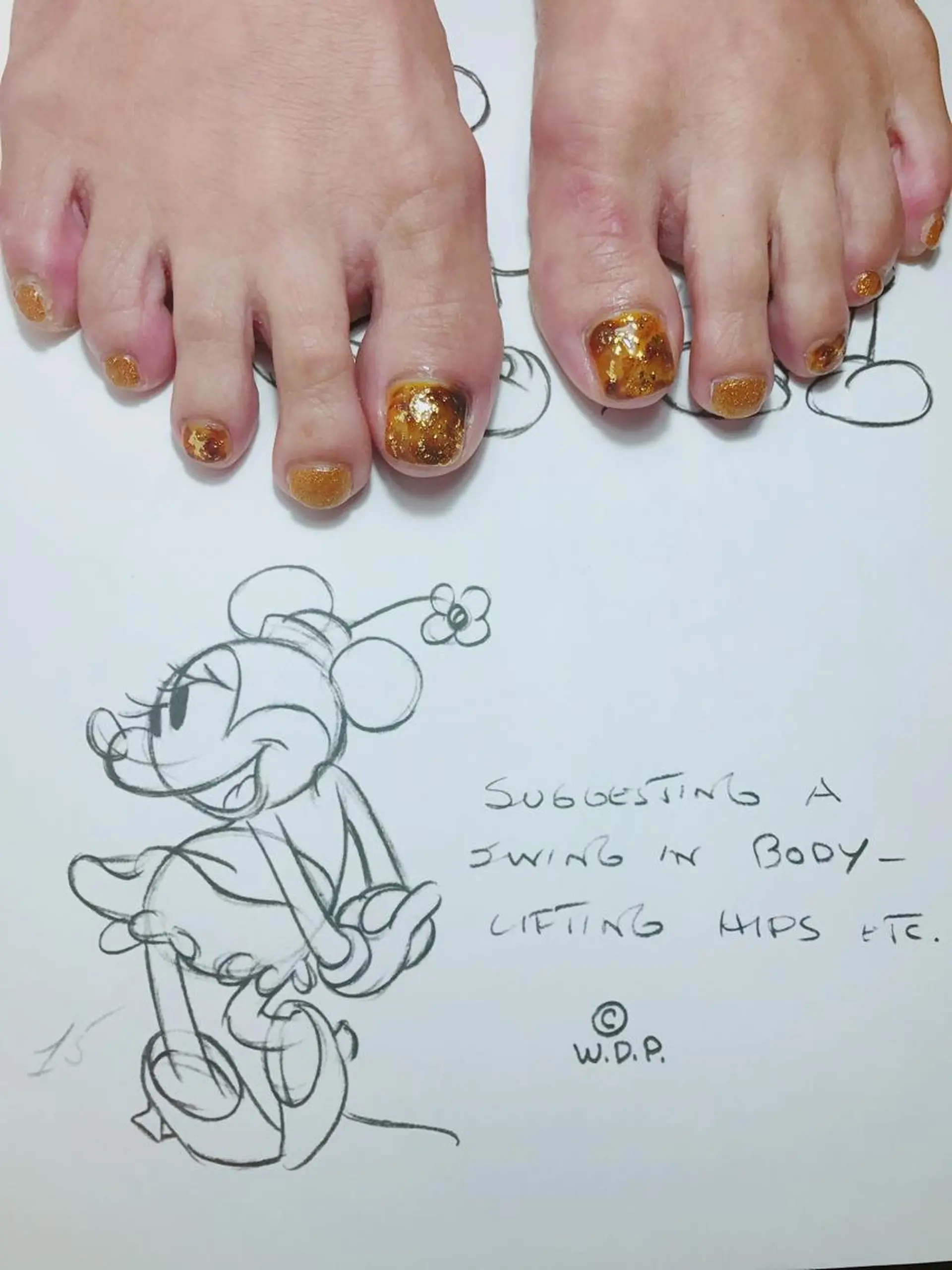 ネイル べっ甲ネイル フットネイル owlnail /持込みデザイン専門のネイルデザイン