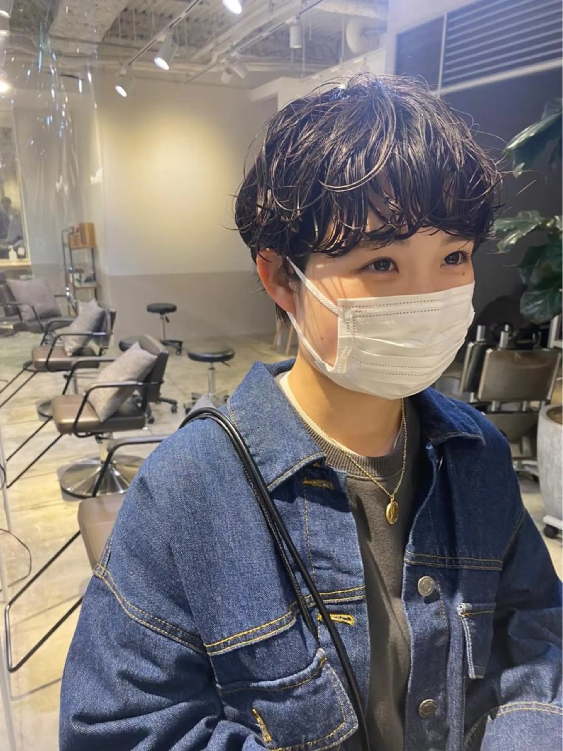 ショート パーマ ショートボブ ハンサムショート ボブ ショートヘア ウルフカット 【骨格診断カット】 .のヘアスタイル